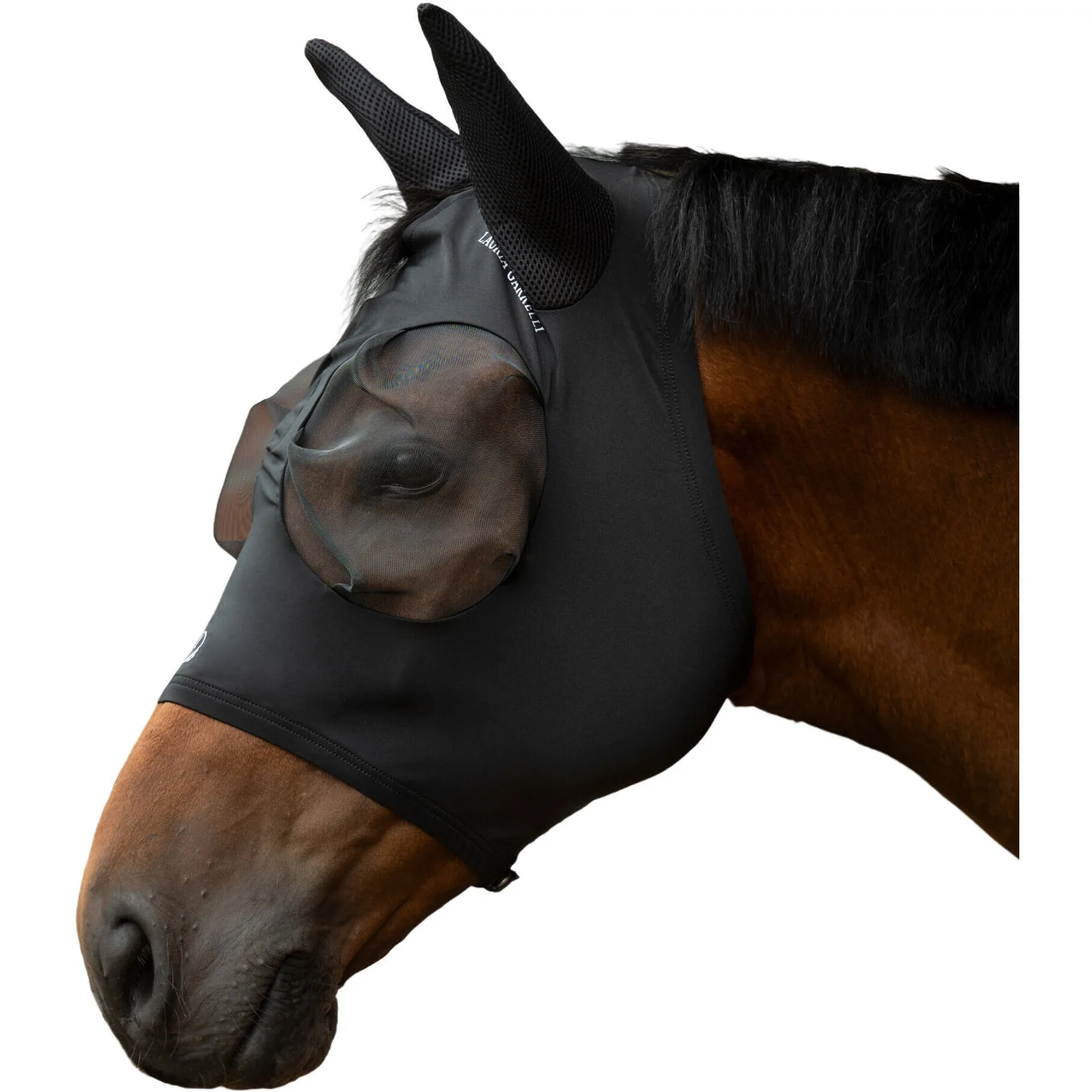 Fliegenschutzmaske AMALFI schwarz