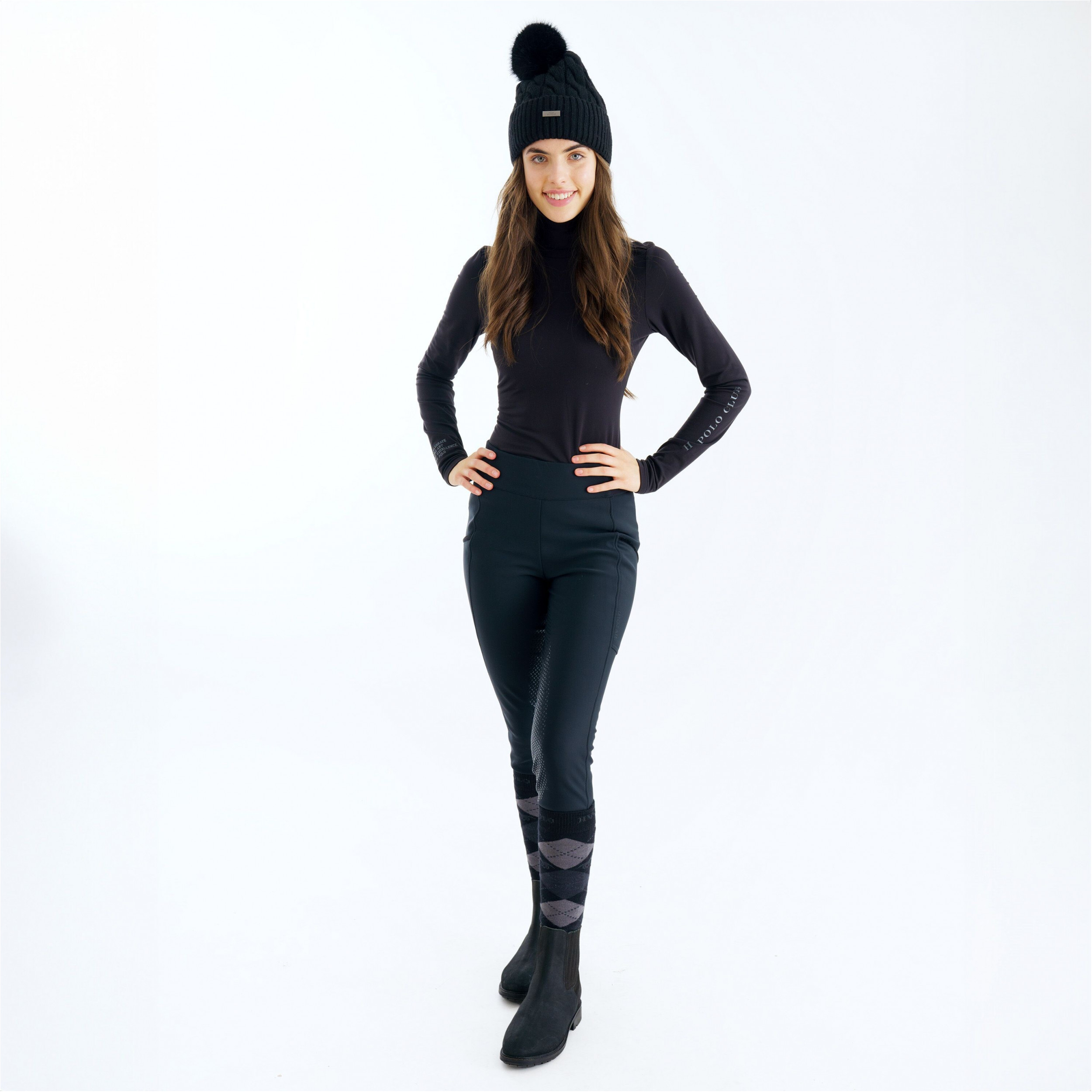 Damen Funktionsshirt HVPBailey schwarz