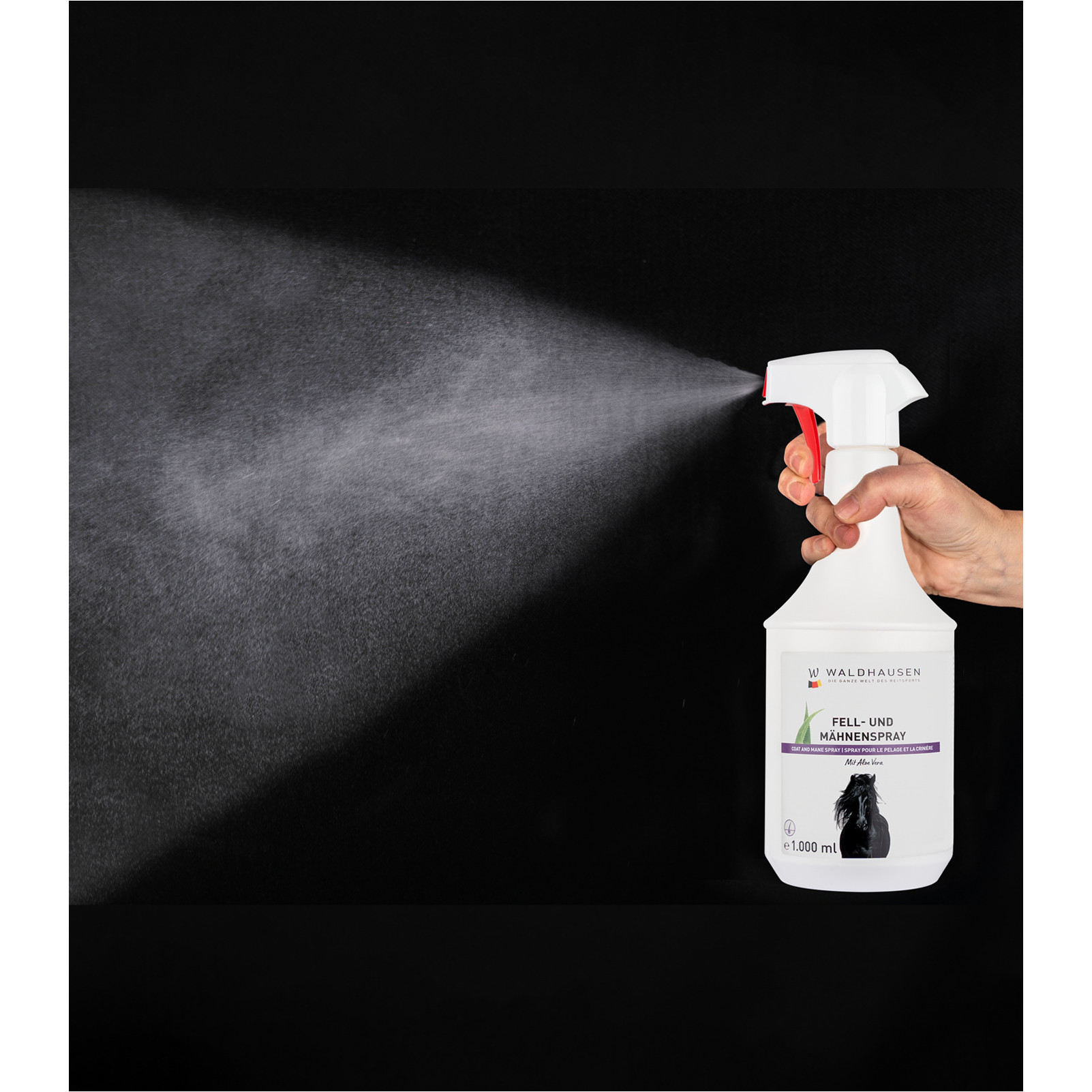 Fell - und Mähnenspray mit Aloe Vera