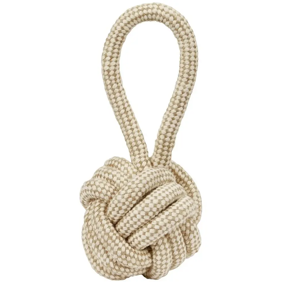 Ball am Seil Jute/Baumwolle 