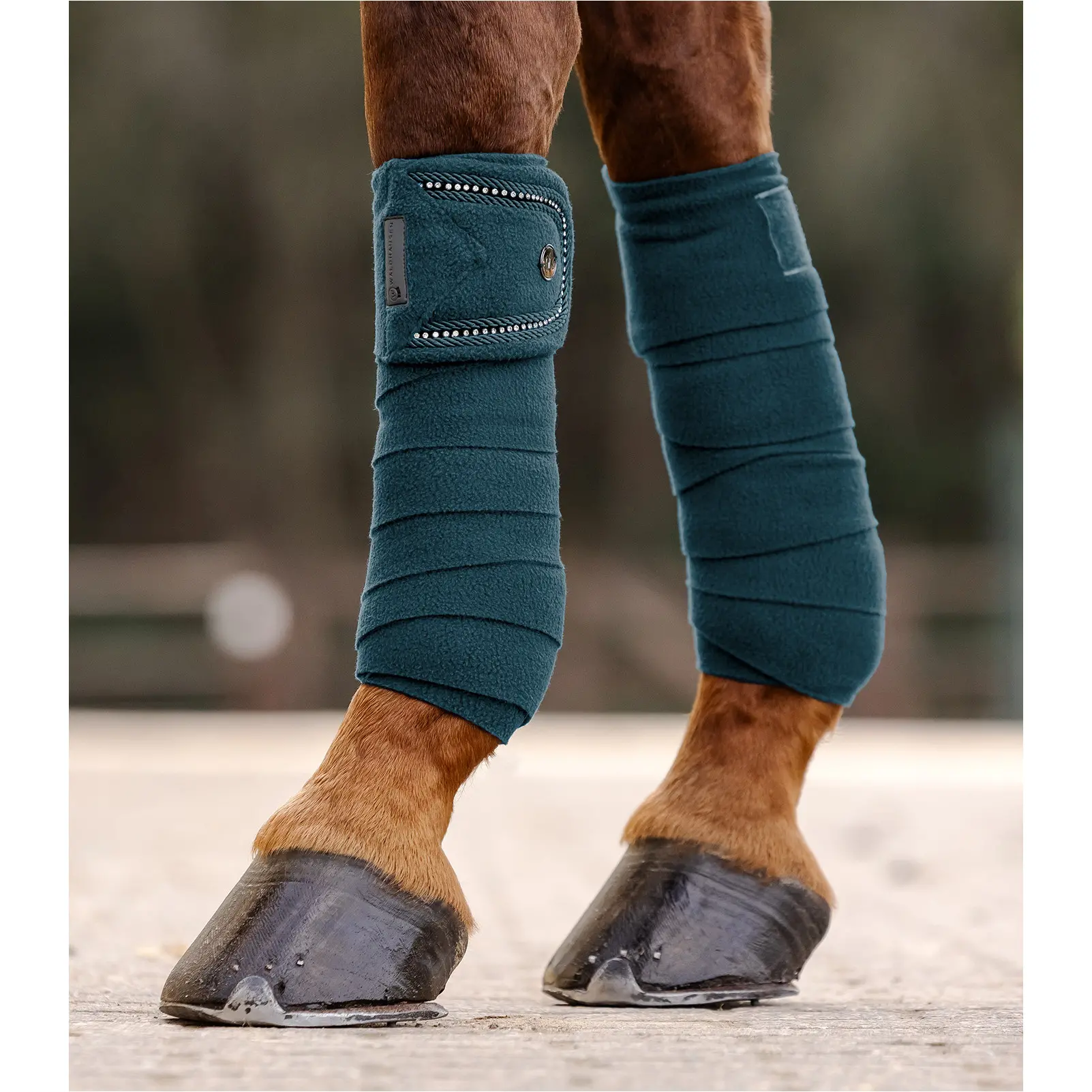 Fleecebandagen NEPAL petrolblau 300cm