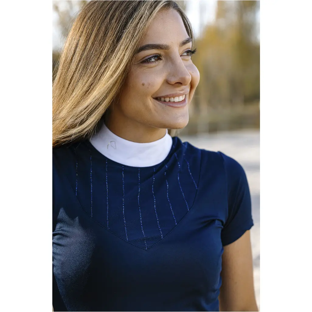 Damen Turniershirt FUNZA marineblau