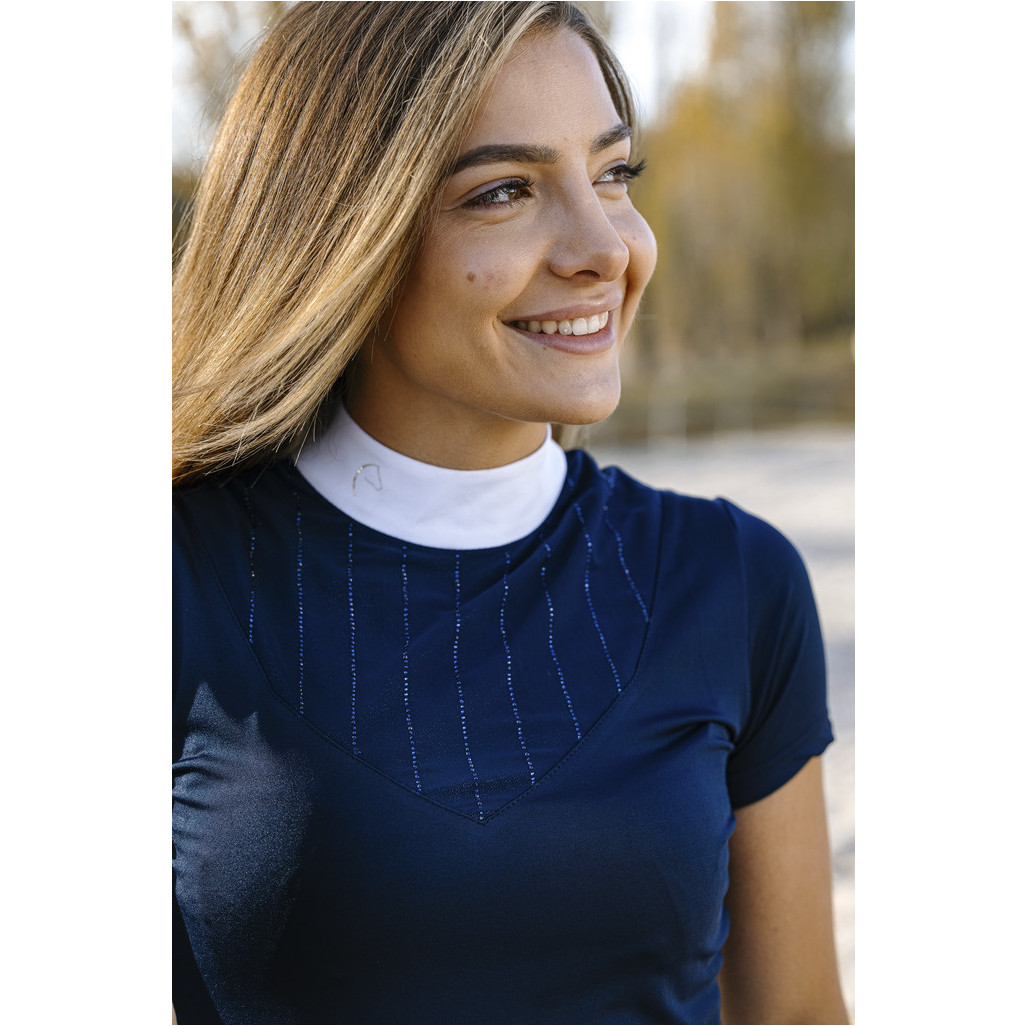 Damen Turniershirt FUNZA marineblau