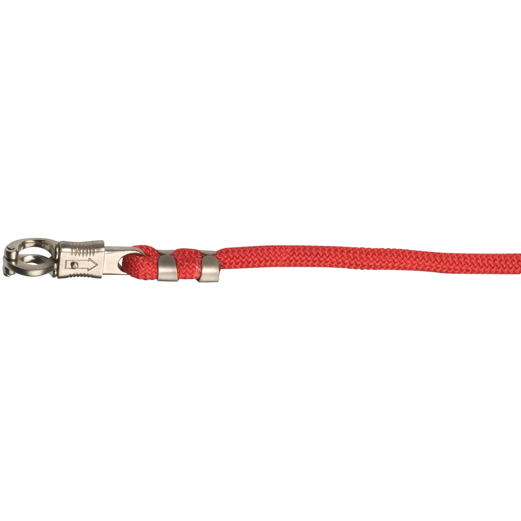 Führstrick mit Panikhaken PANIKA rot 240cm