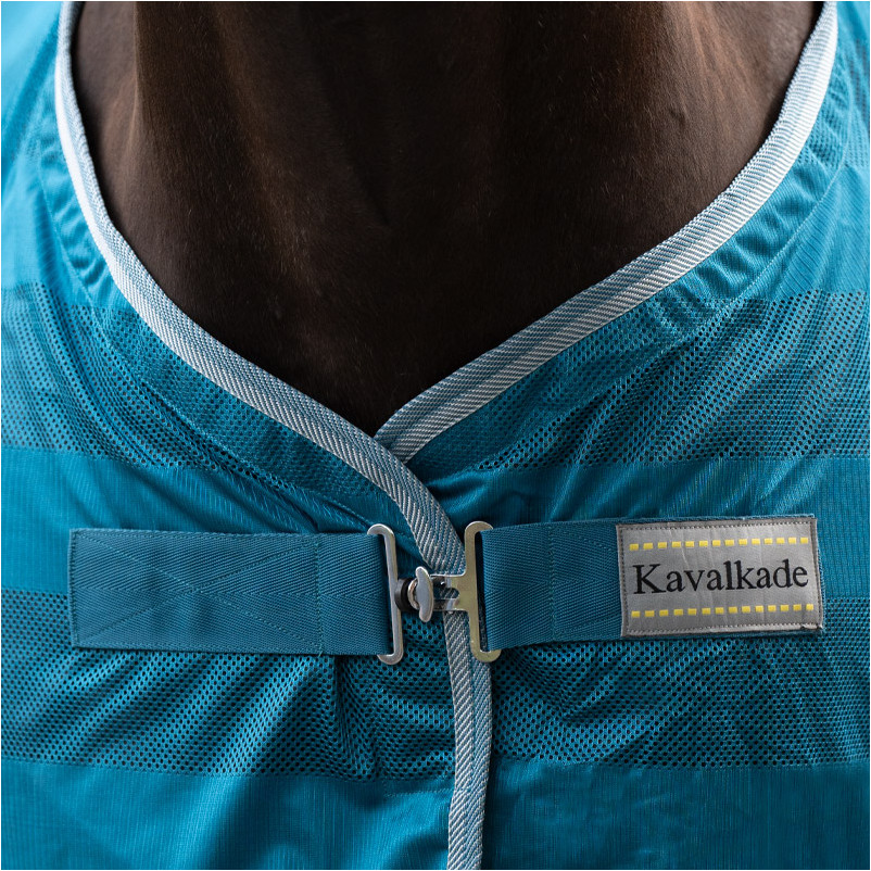 Fliegendecke STRIPE petrol