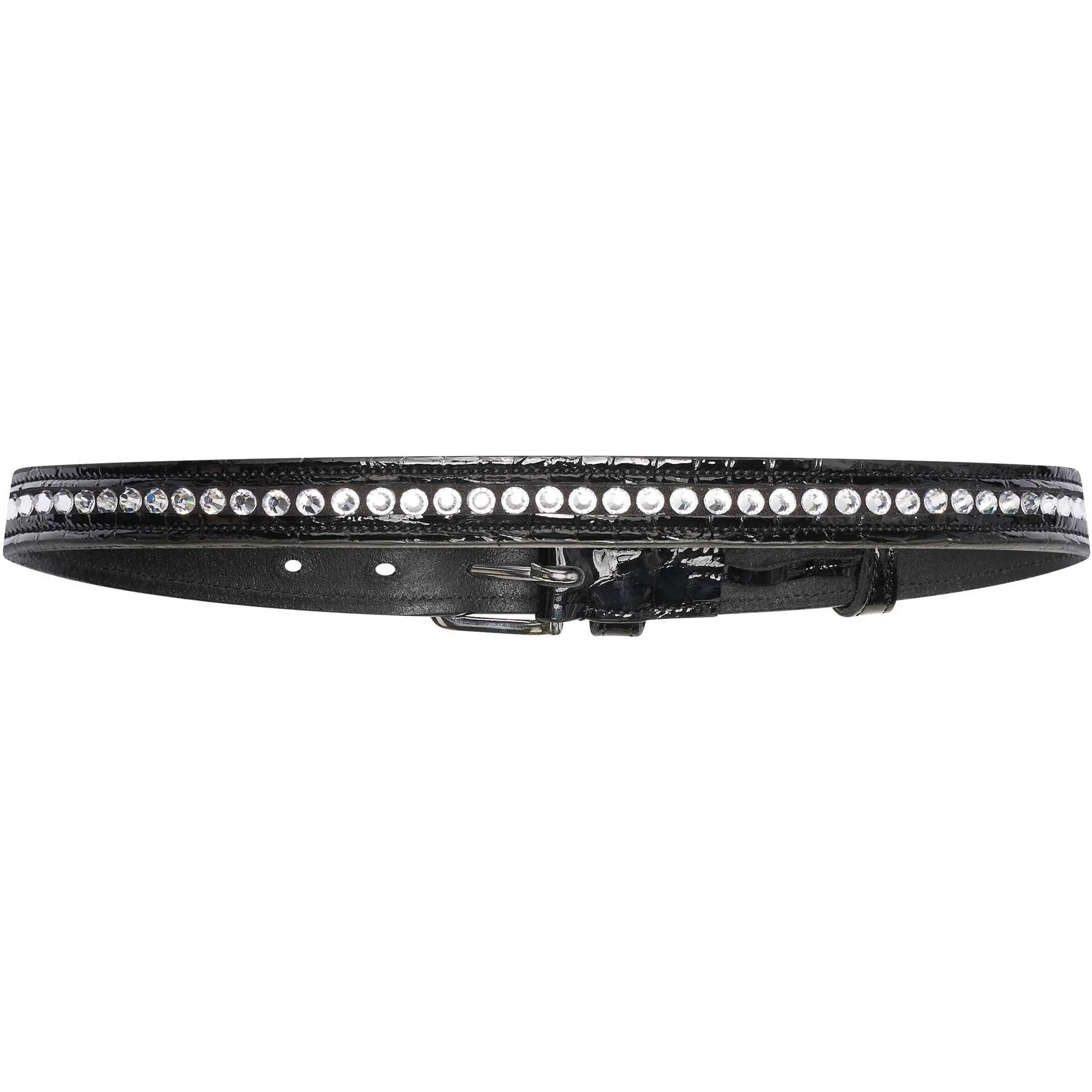 Damen Gürtel IRHOlania Sparkle schwarz/silver