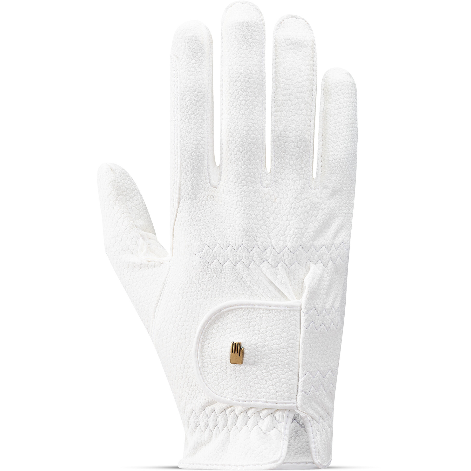 Reithandschuhe ROECK-GRIP weiß