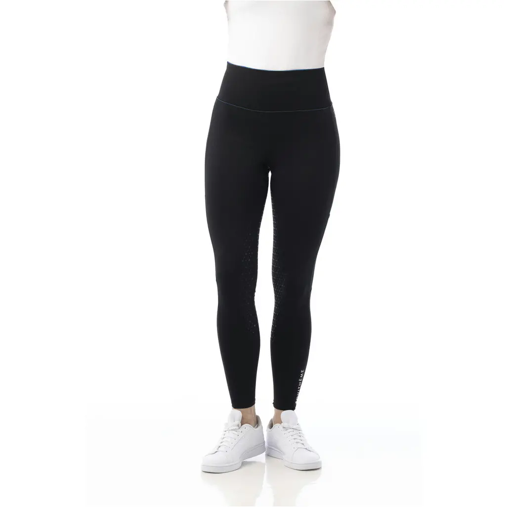Damen Reitleggings Silikon Vollbesatz LYLY schwarz