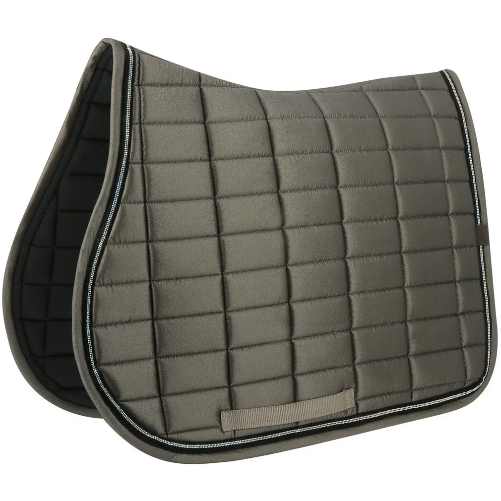 Schabracke mit Strass DOMINO kupfer