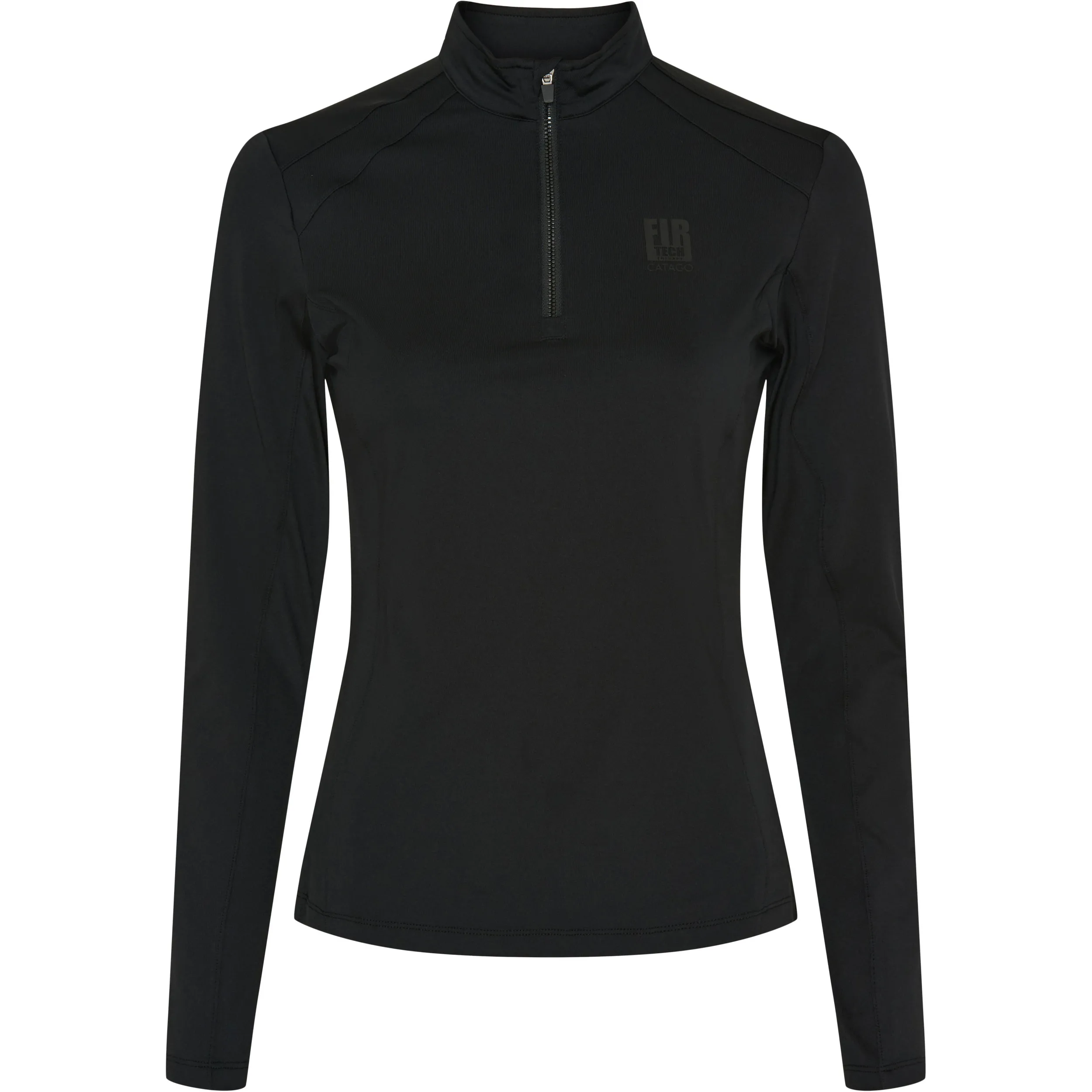 Damen Funktionsshirt Langarm FIR-Tech schwarz