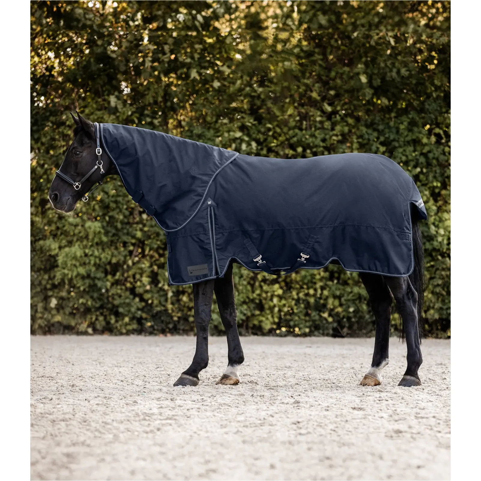 Outdoorhalsteil Light 600D nachtblau