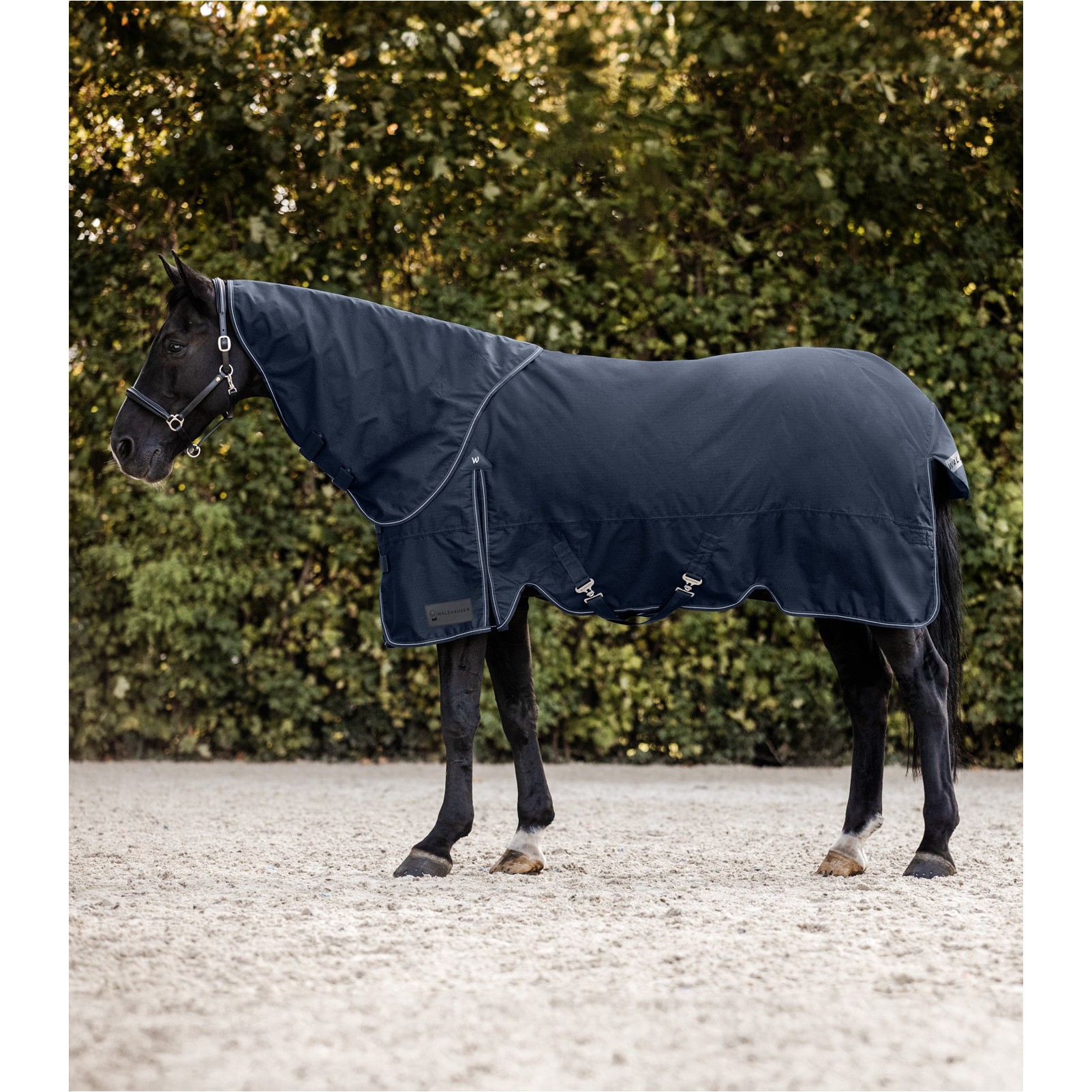 Outdoorhalsteil Light 600D nachtblau