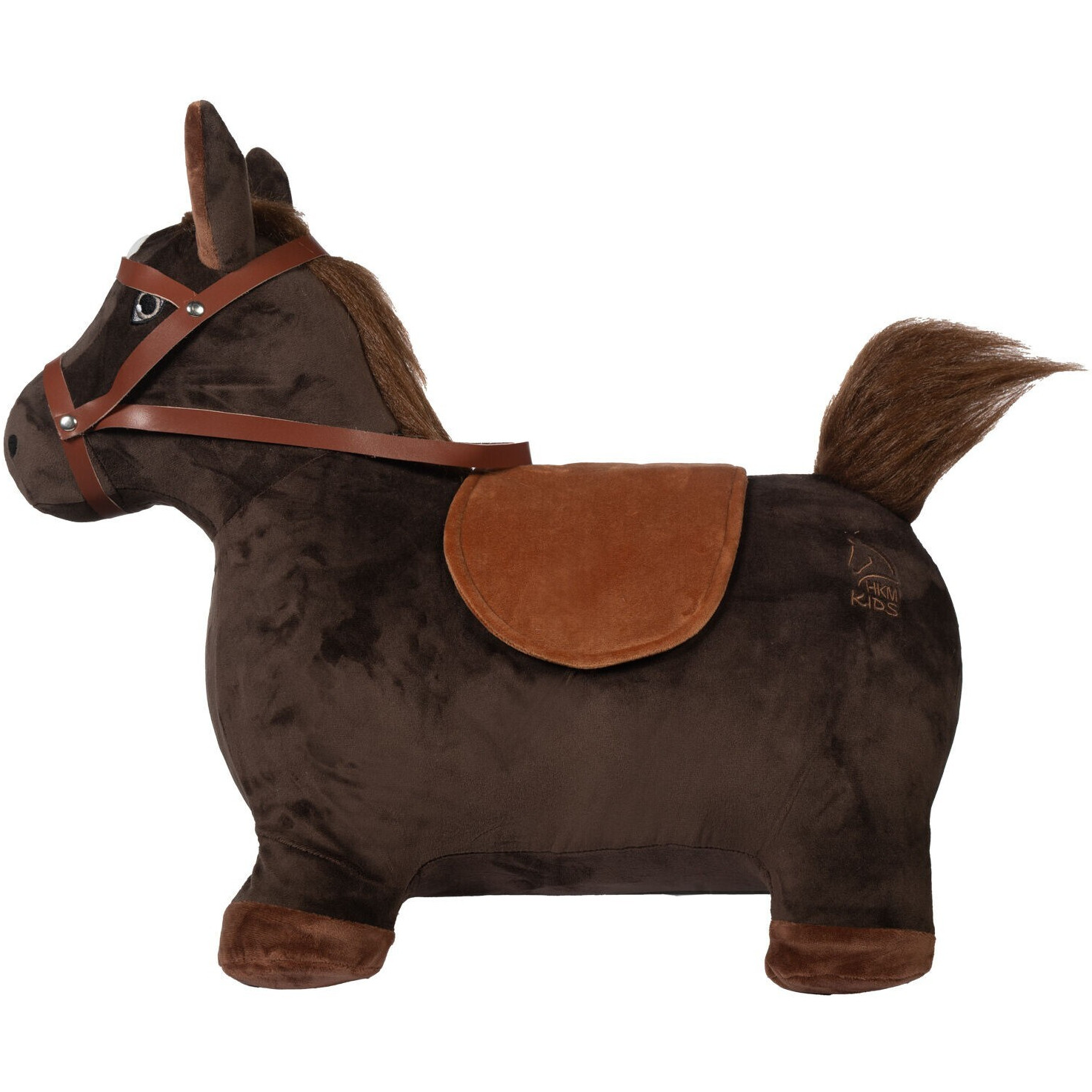 Hüpfpferd dunkelbraun