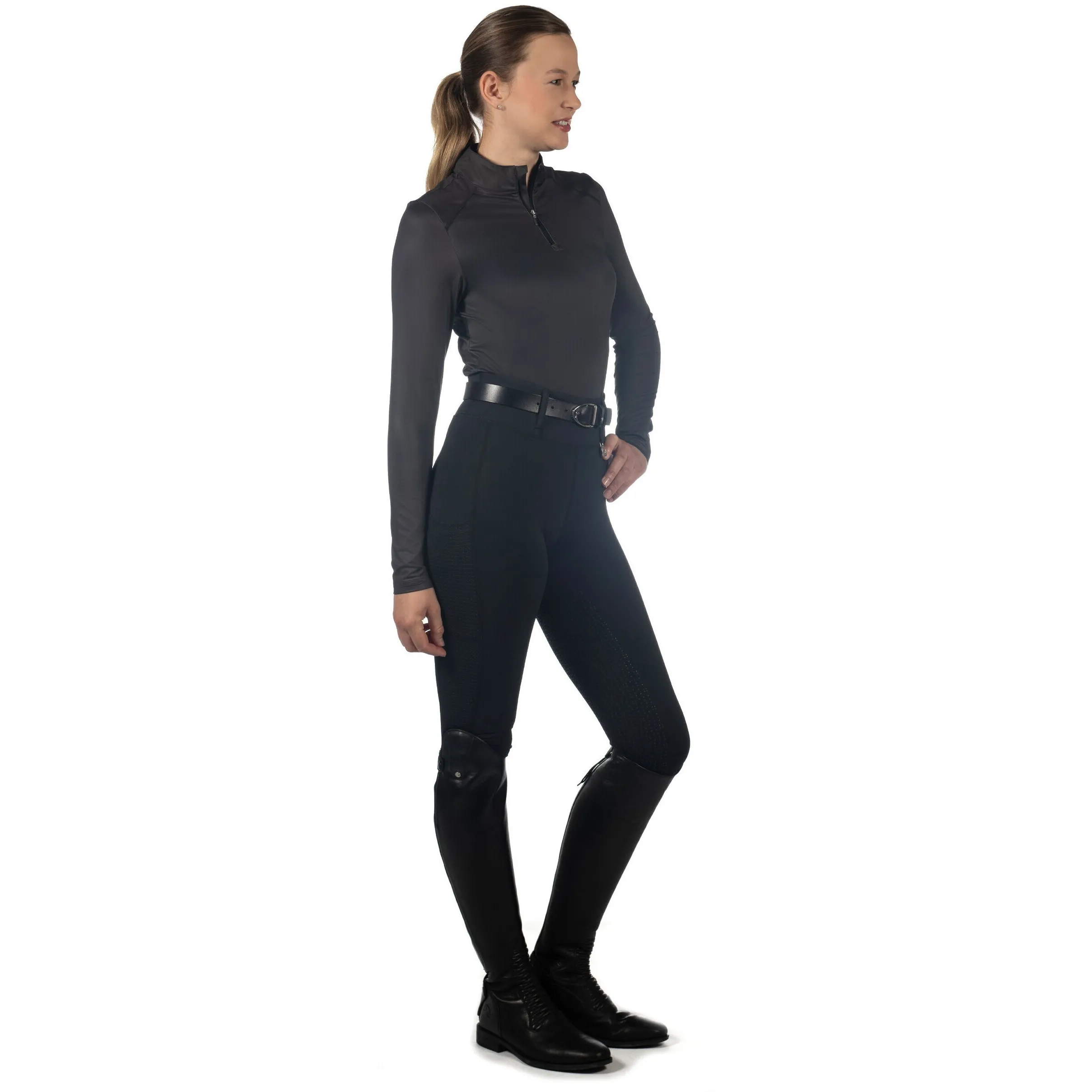 Damen Funktionsshirt SUMMER MILANO II schwarz