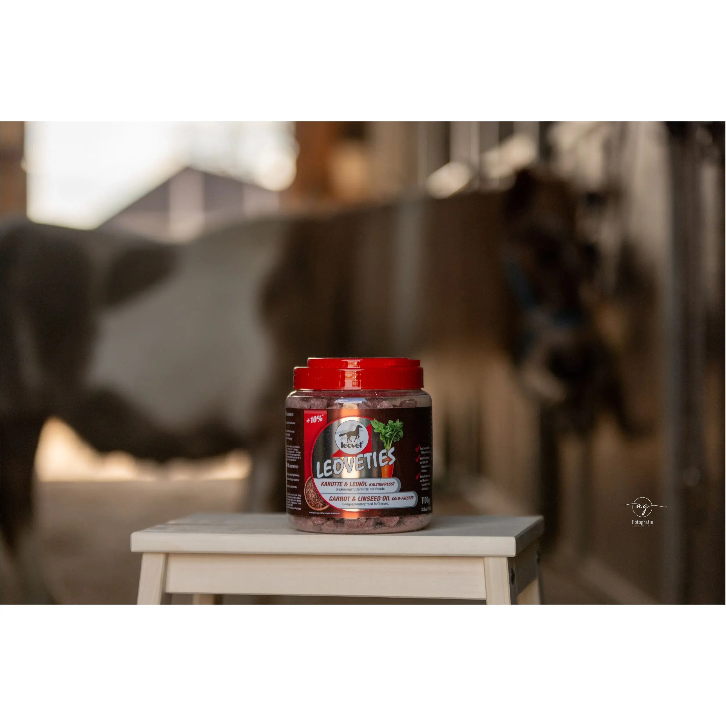 LEOVETIES Karotte Leinöl (kaltgepresst) 1100g