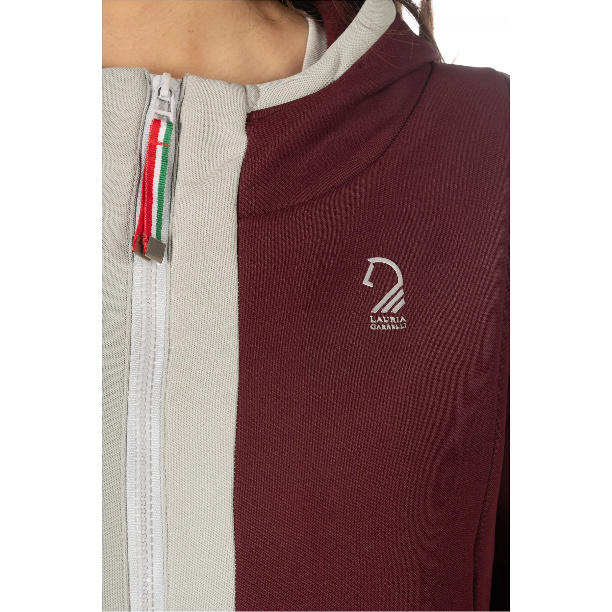 Damen Sweatjacke LIVIGNO bordeaux Damen Sweatjacke LIVIGNO bordeaux