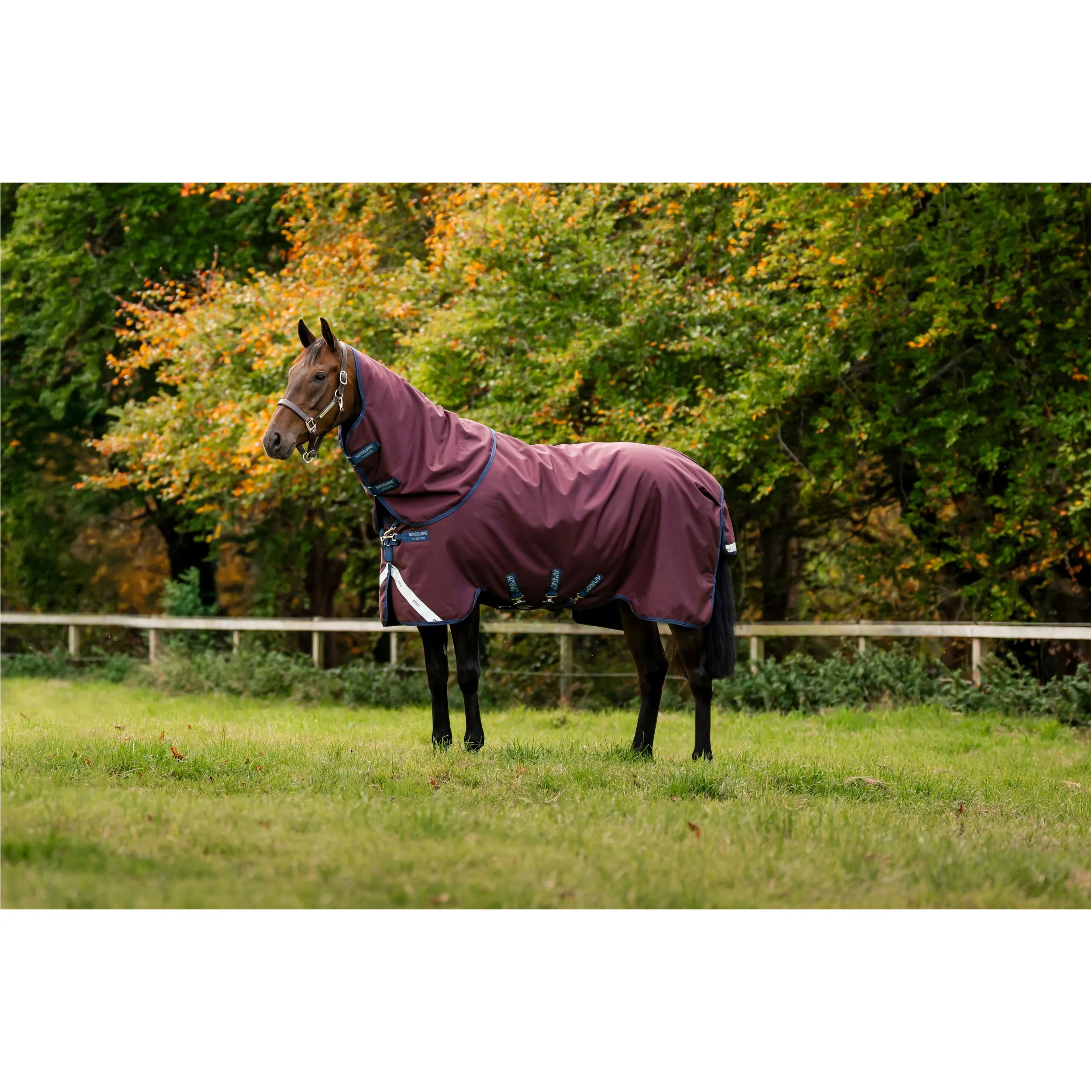Outdoordecke Halsteil (abnehmbar) 1200D AMIGO Plus burgundy/navy/titanium grey