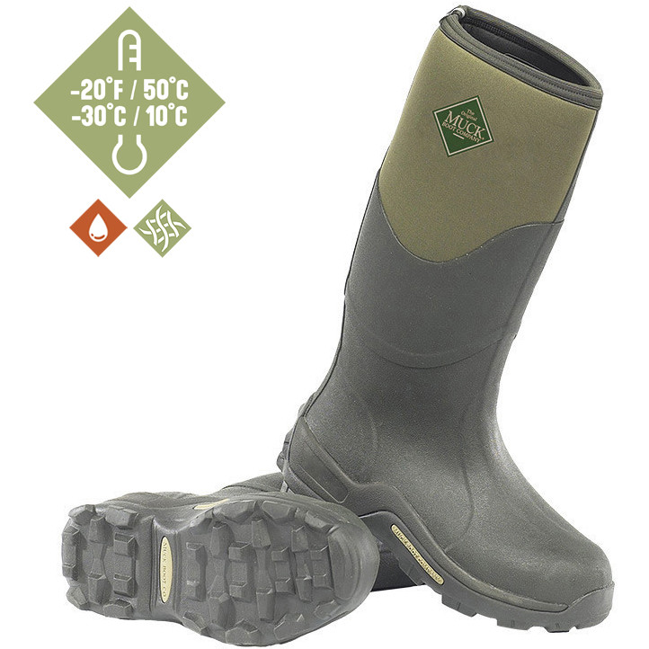 Winter Gummistiefel MUCKMASTER HIGH grün