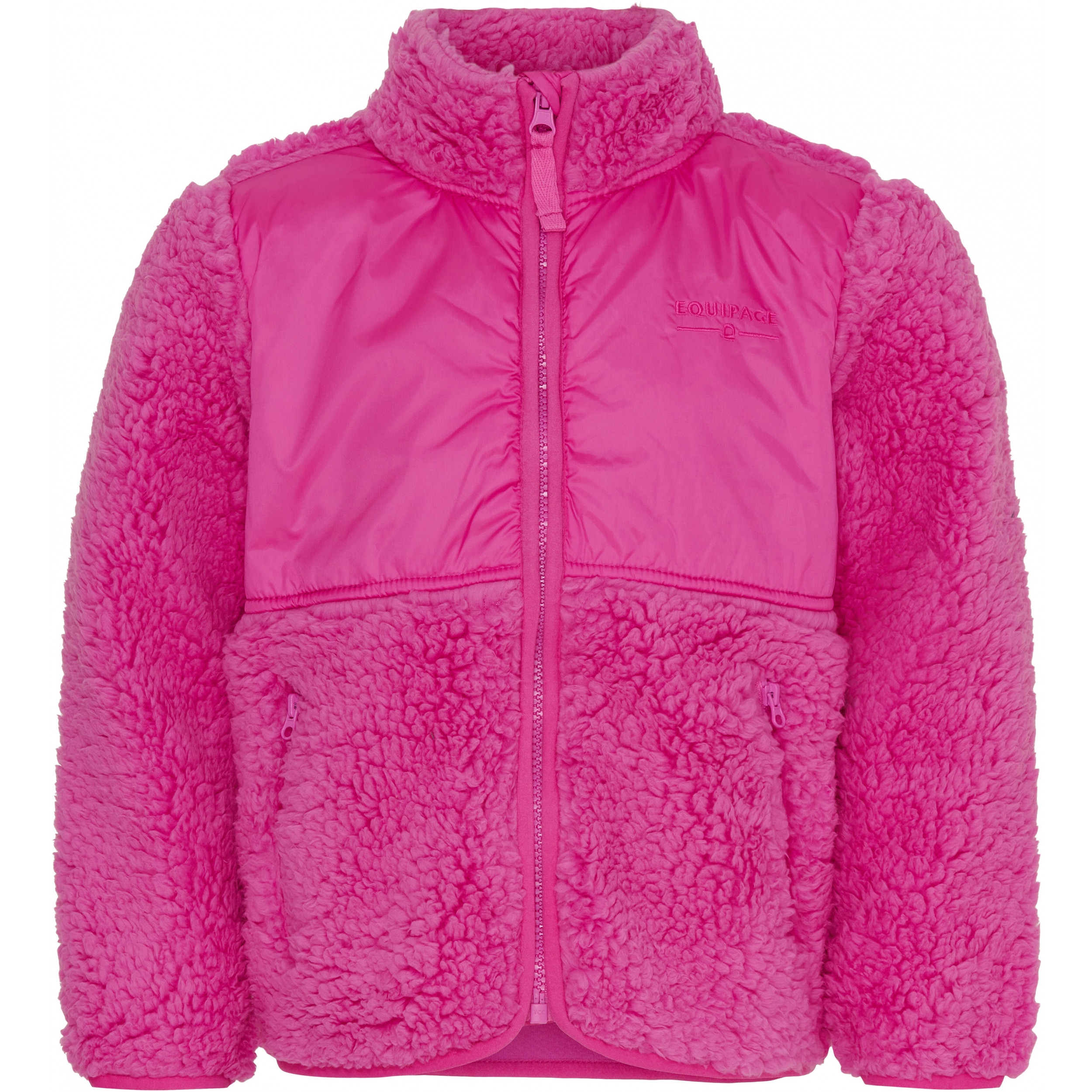 Kinder Teddyreitjacke VEGA phlox pink