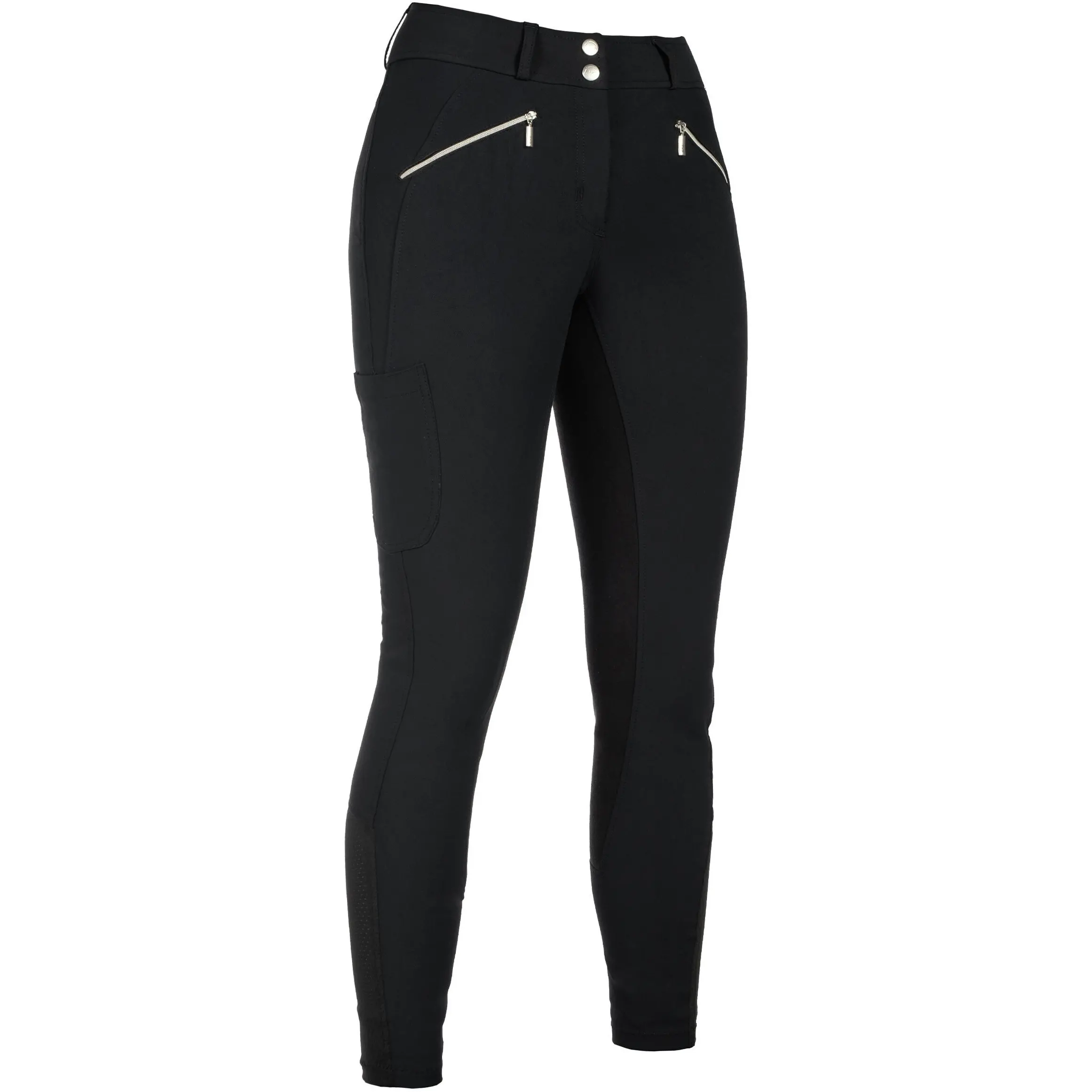 Damen Reithose Vollbesatz LIA HIGH WAIST ALOS schwarz
