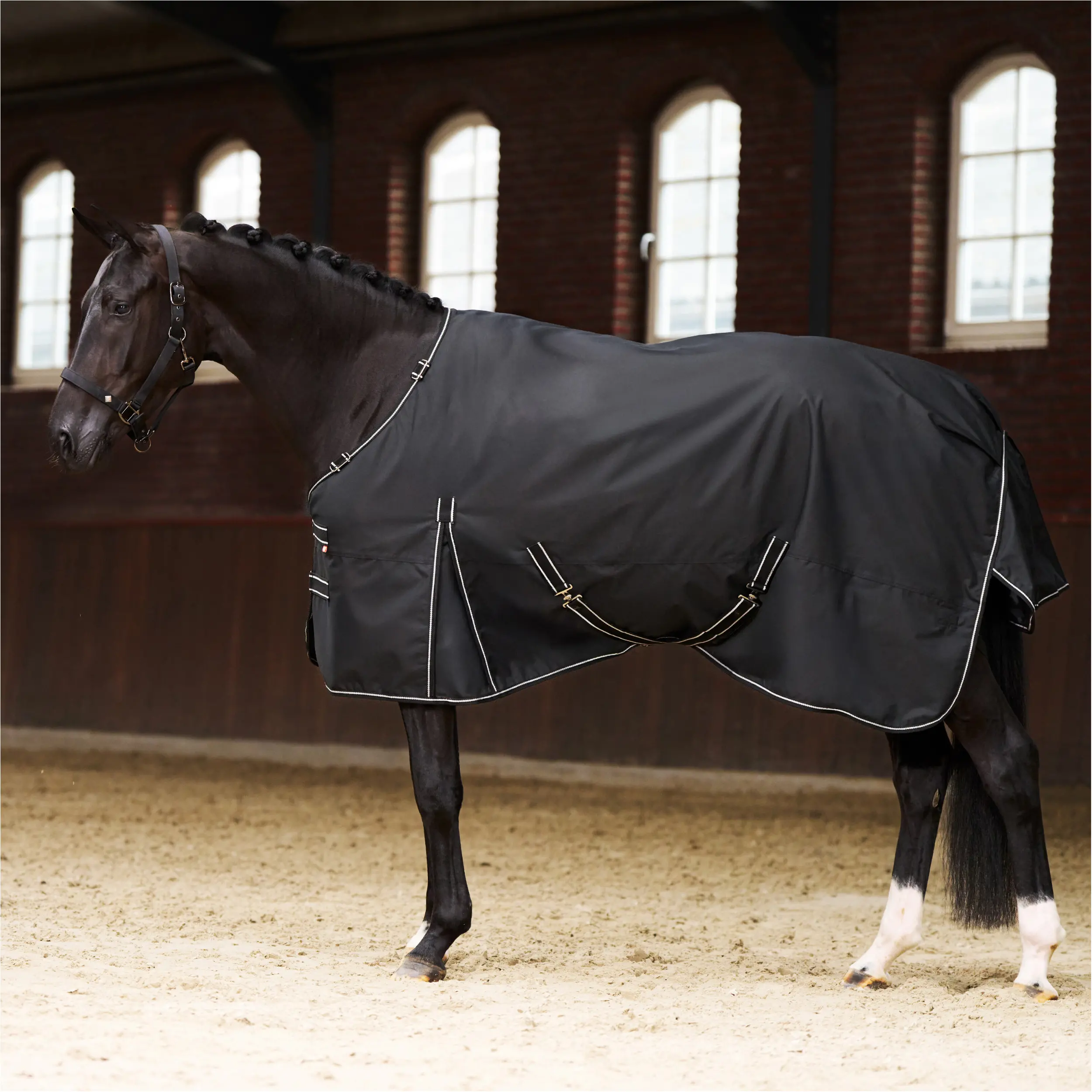 Outdoordecke Halsteil (abnehmbar) 300g Füllung 600D IRHBasic schwarz