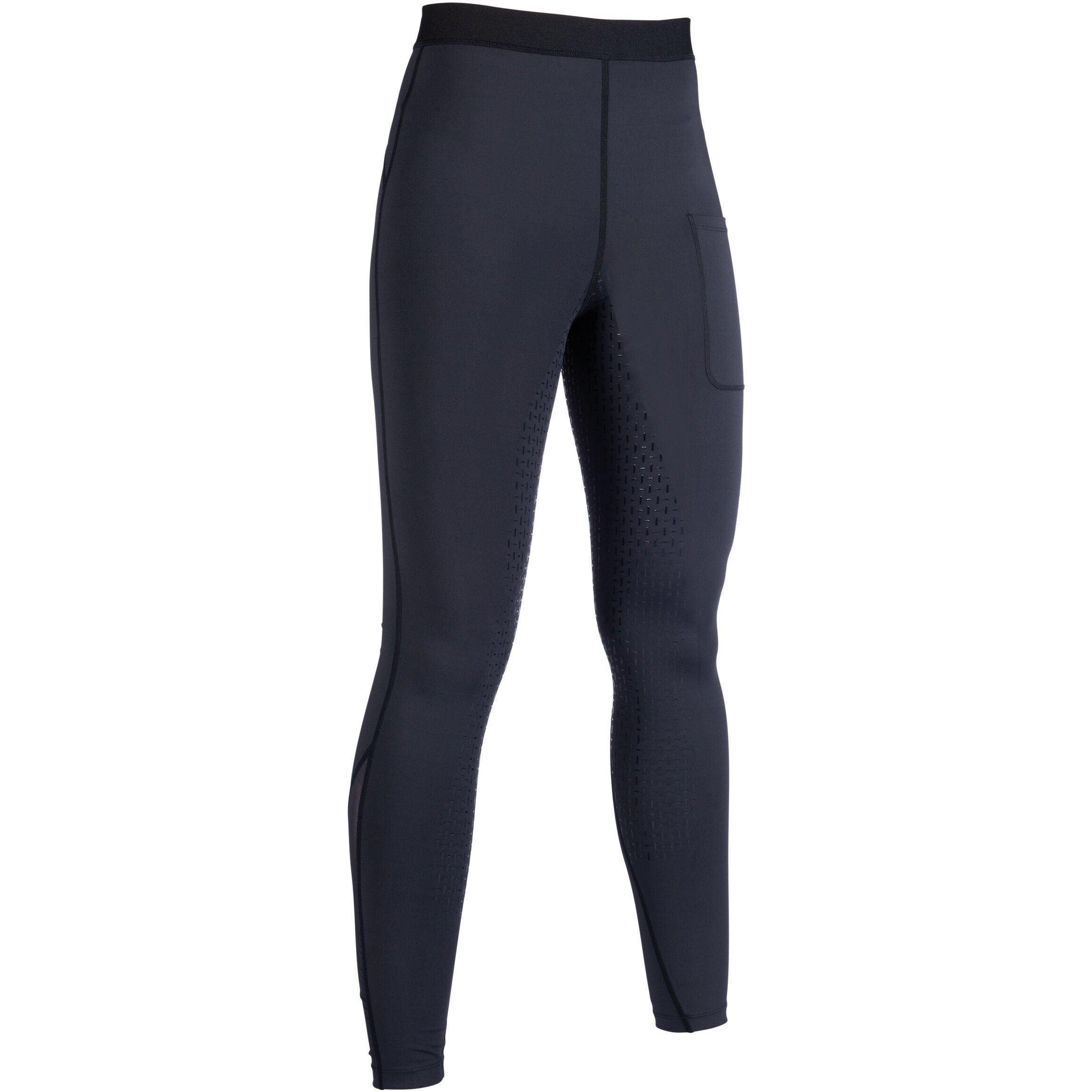 Damen Reitleggings Silikon Vollbesatz FLOW schwarz