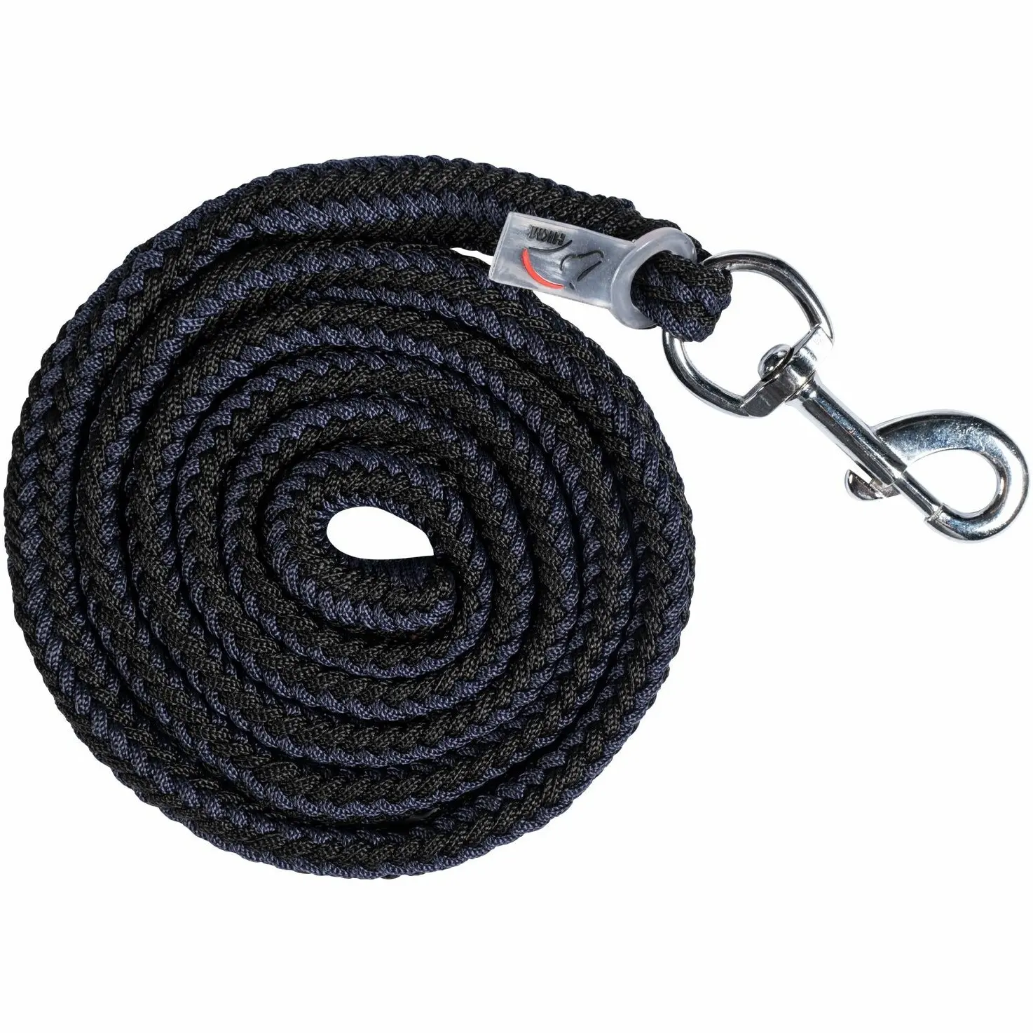 Führstrick mit Karabinerhaken CATHERINE dunkelblau/schwarz