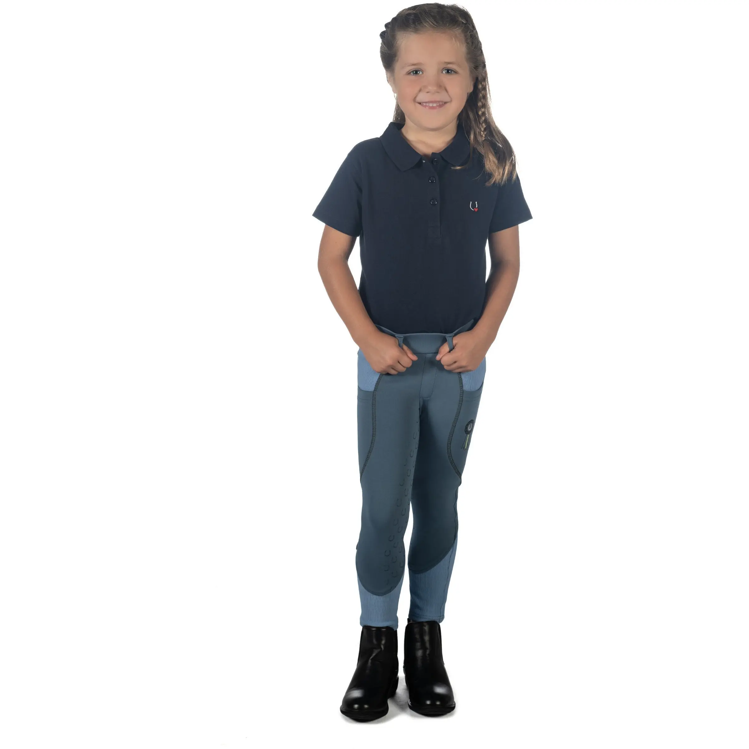 Kinder Poloshirt CLAIRE dunkelblau