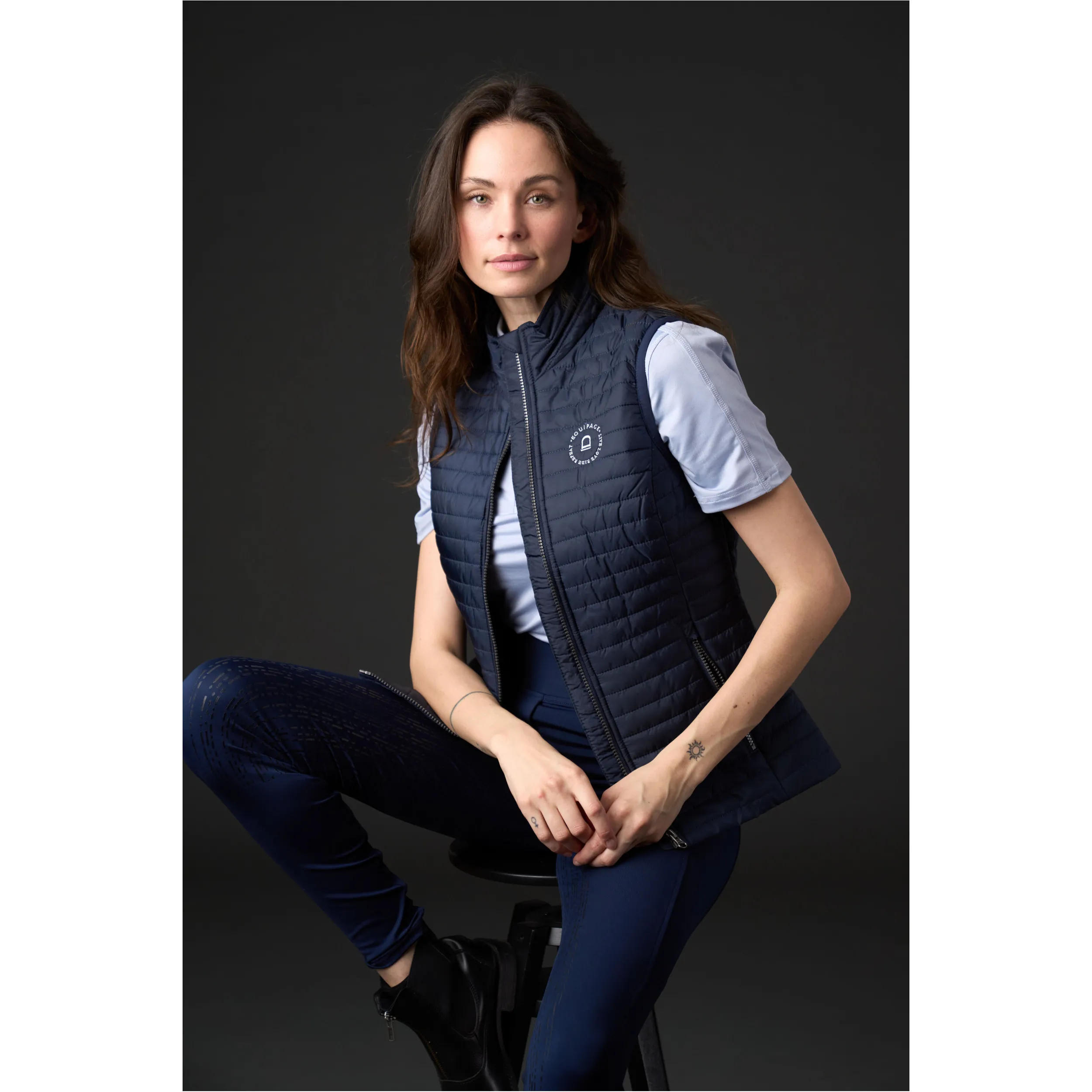 Damen Reitweste TATE marine