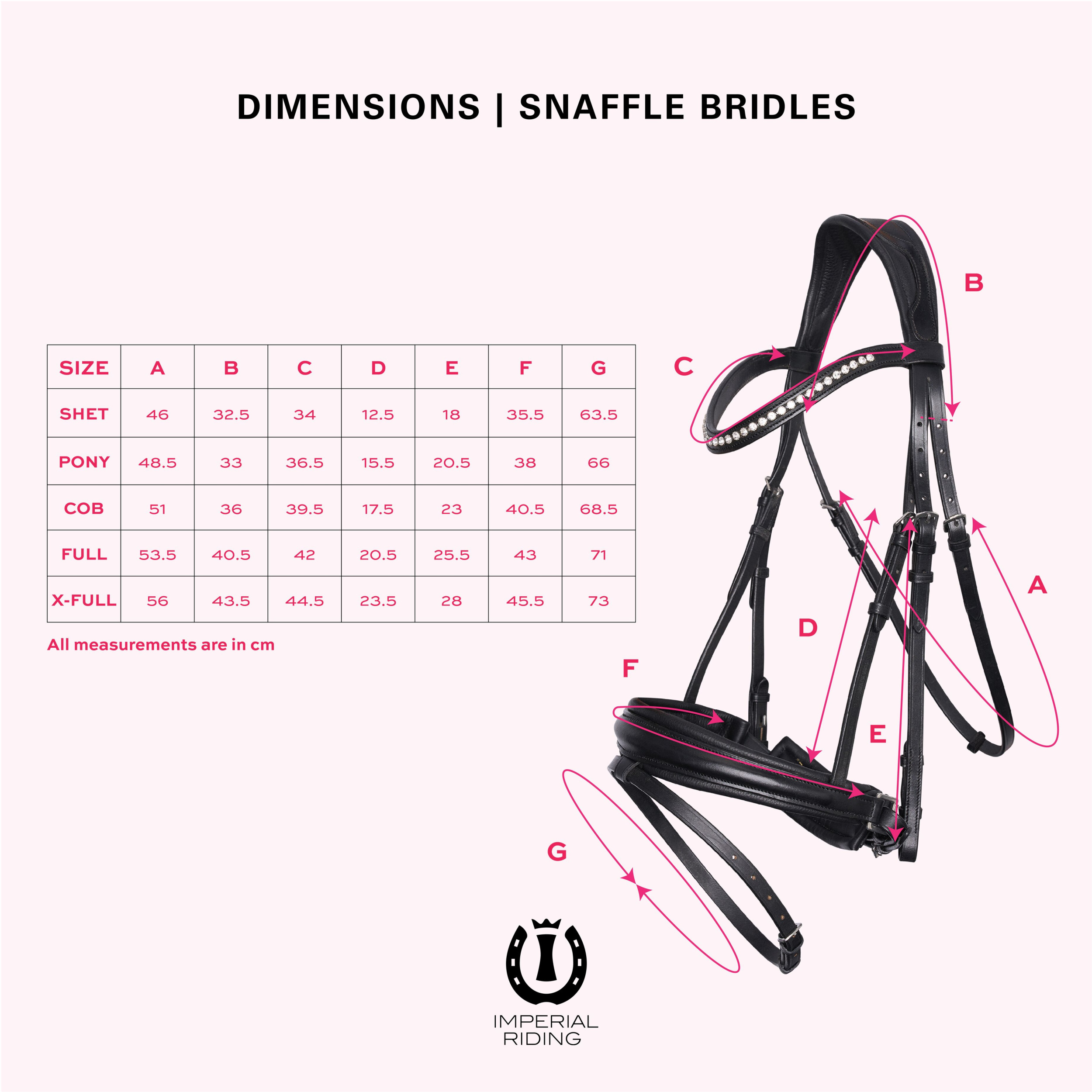 Trensenzaum IRH mit ergonomischem Nasenriemen schwarz