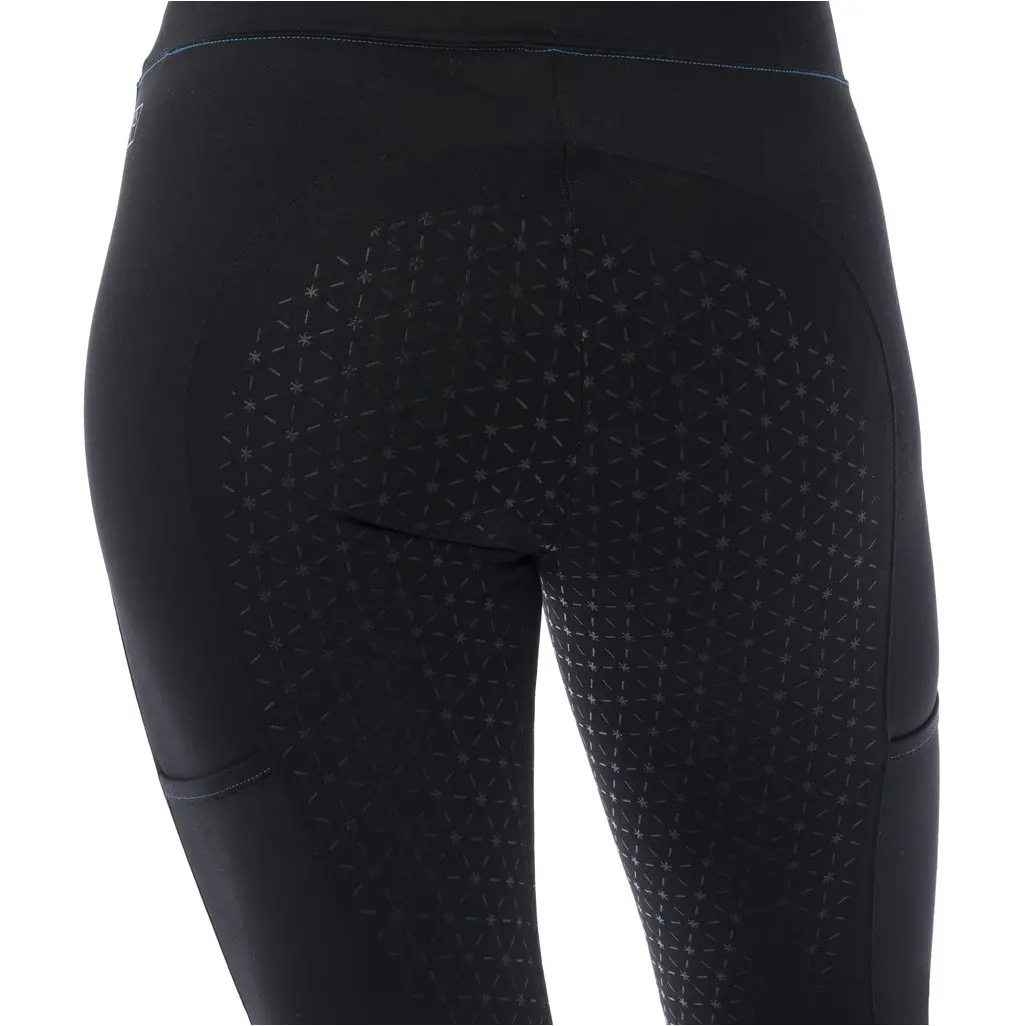 Damen Reitleggings Silikon Vollbesatz LYLY schwarz