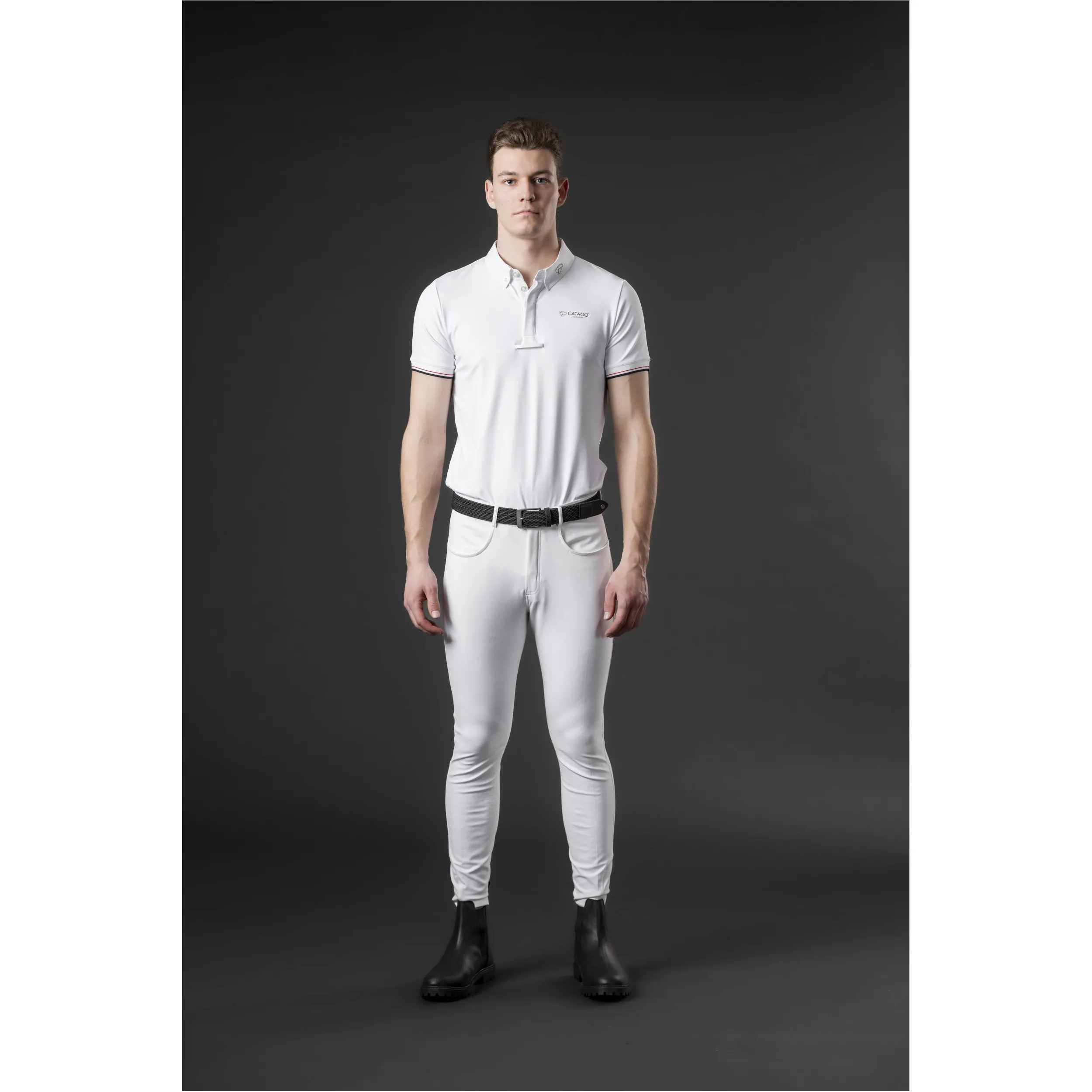 Herren Turniershirt NEVIN weiß
