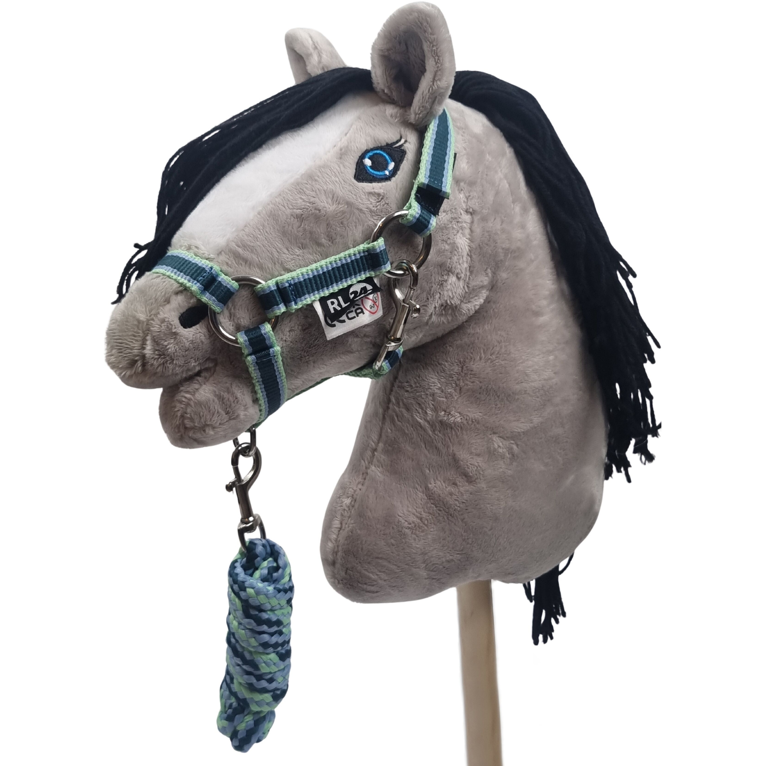 Halfter und Strick HOBBY HORSING tannengrün Halfter und Strick HOBBY HORSING tannengrün