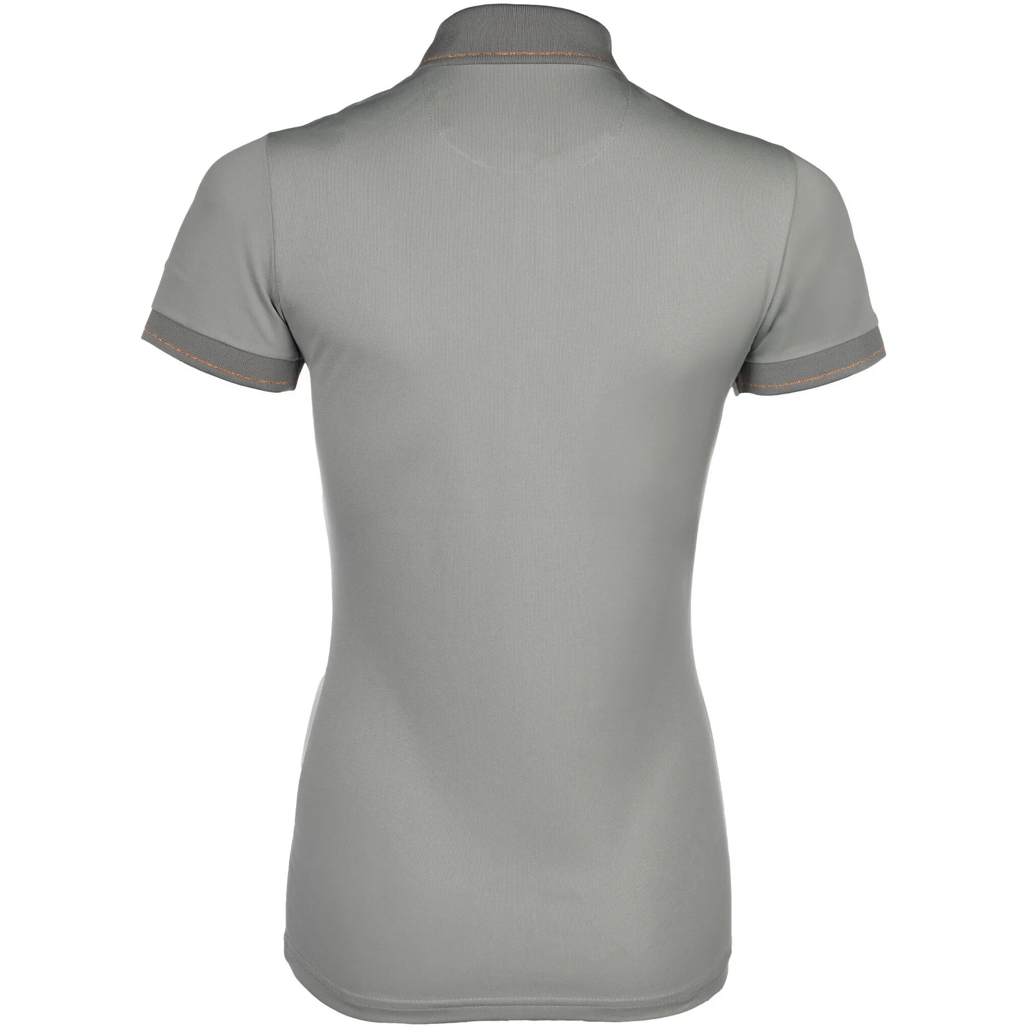 Damen Poloshirt ROSEGOLD GLAMOUR STYLE grau/rosegold