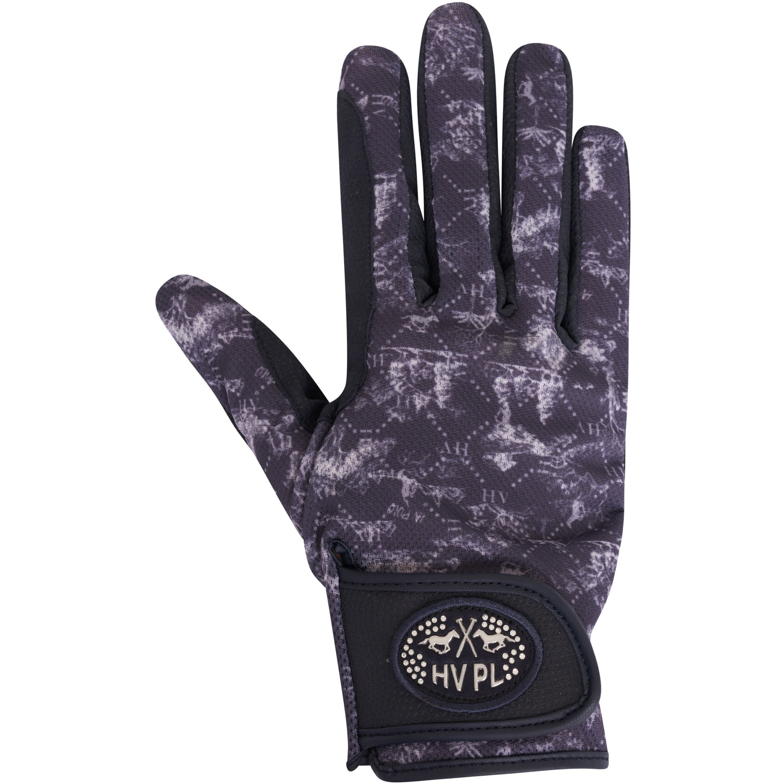 Damen Reithandschuhe HVPJuliette navy AOP