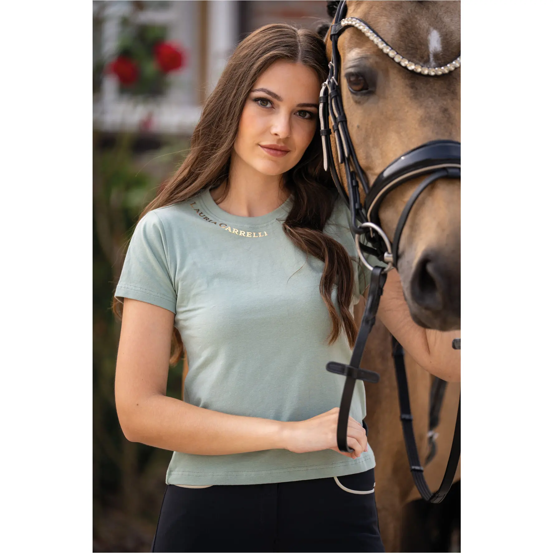 Damen T-Shirt LIMONE salbei