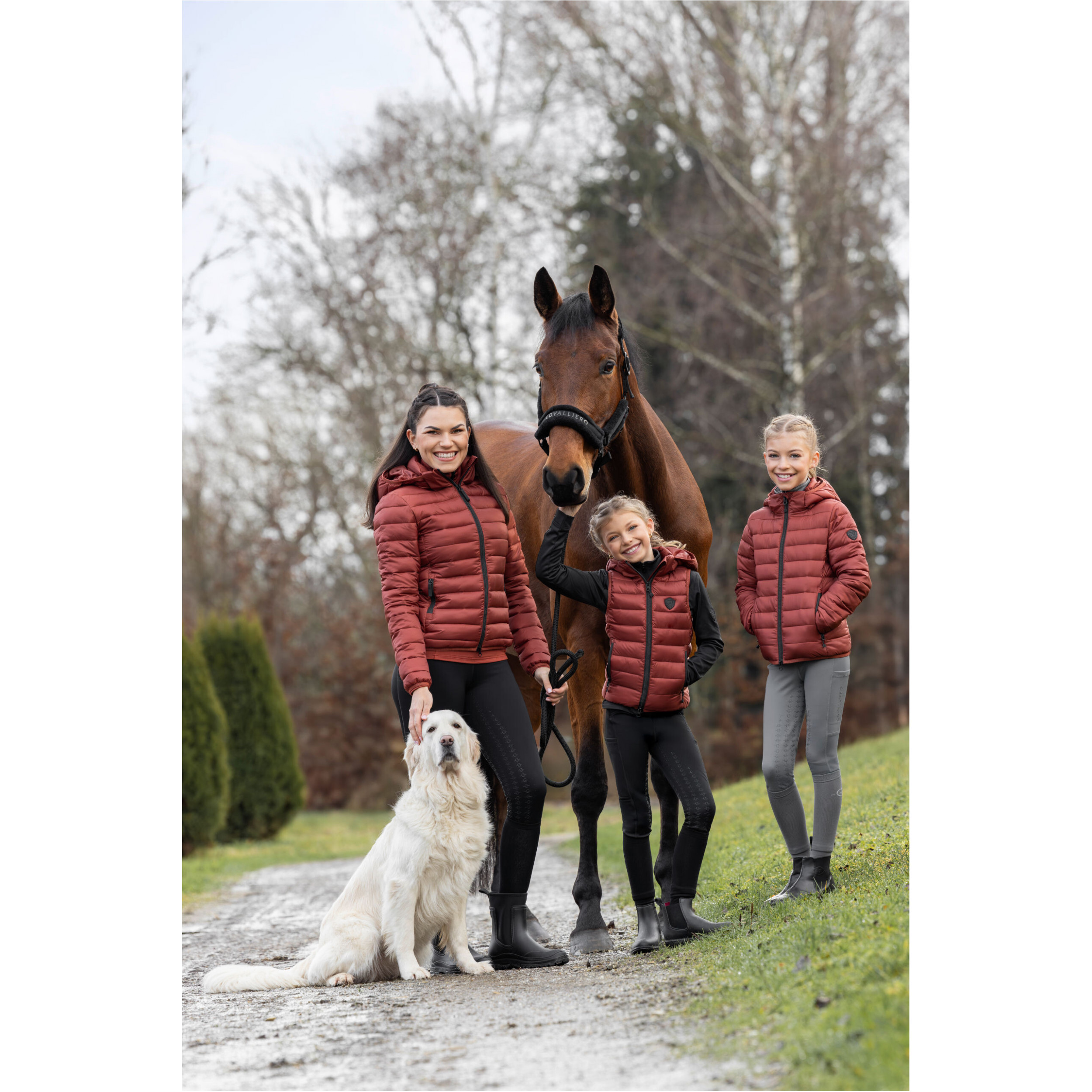 Damen Steppjacke H/W 2025 rust