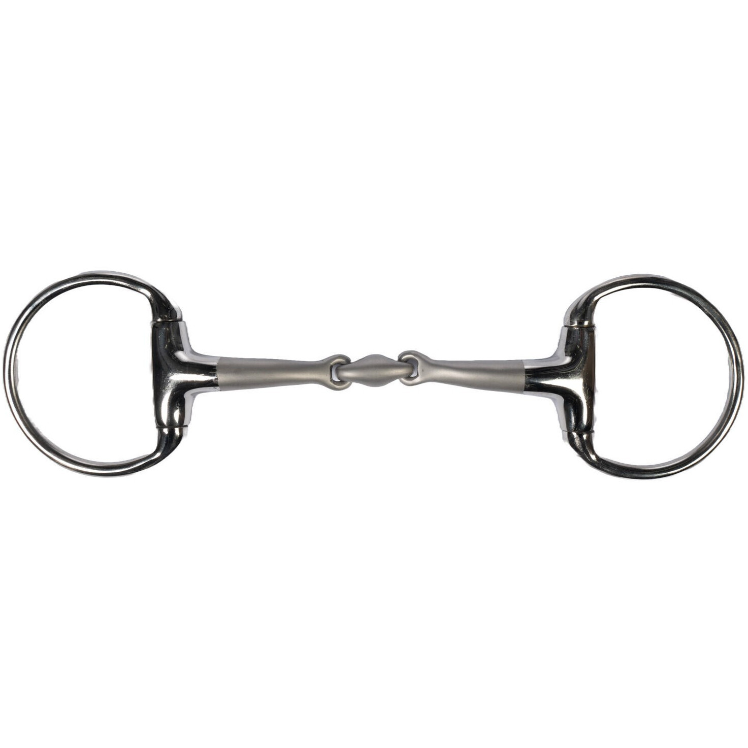 Olivenkopfgebiss doppelt gebrochen SOFT TOUCH Edelstahl 14mm 