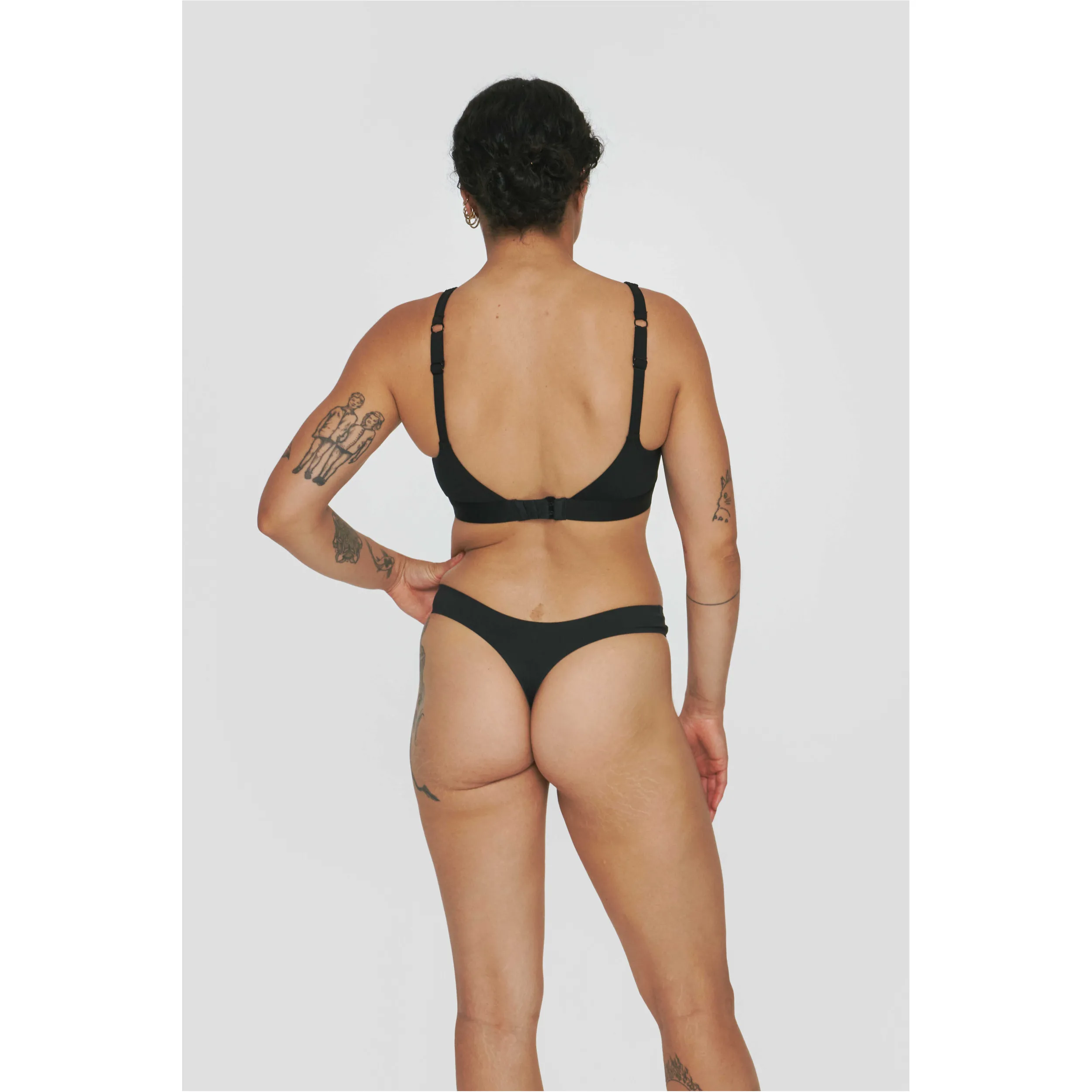 Damen Menstruationsstring APHRODITE schwarz