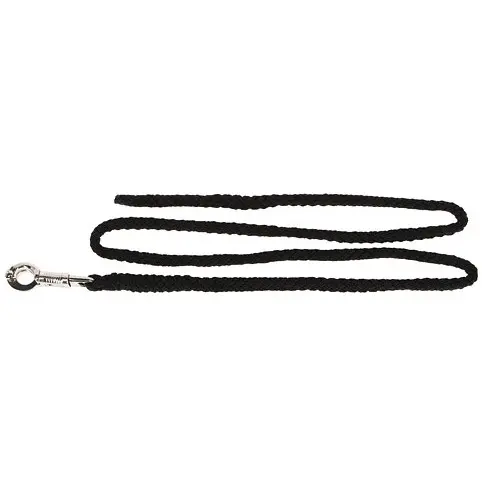 Führstrick mit Karabinerhaken SUPREME black 200cm