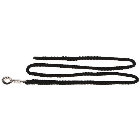 Führstrick mit Karabinerhaken SUPREME black 200cm Führstrick mit Karabinerhaken SUPREME black 200cm