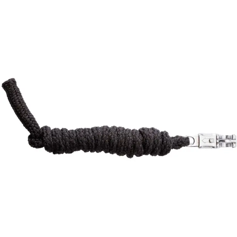Führstrick mit Panikhaken CLASSIC schwarz
