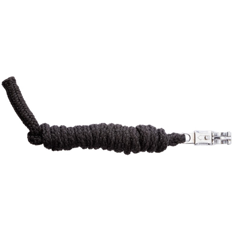 Führstrick mit Panikhaken CLASSIC schwarz