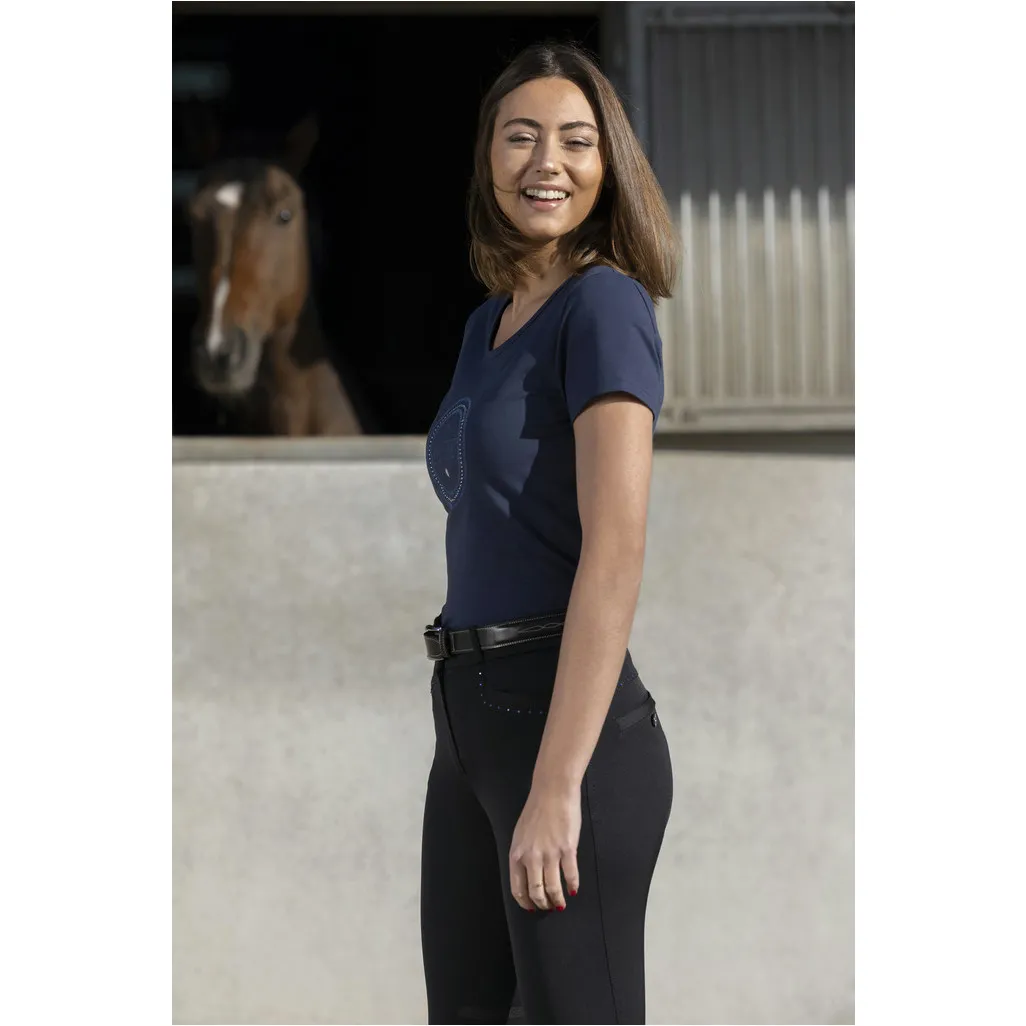 Damen T-Shirt ANNA marineblau