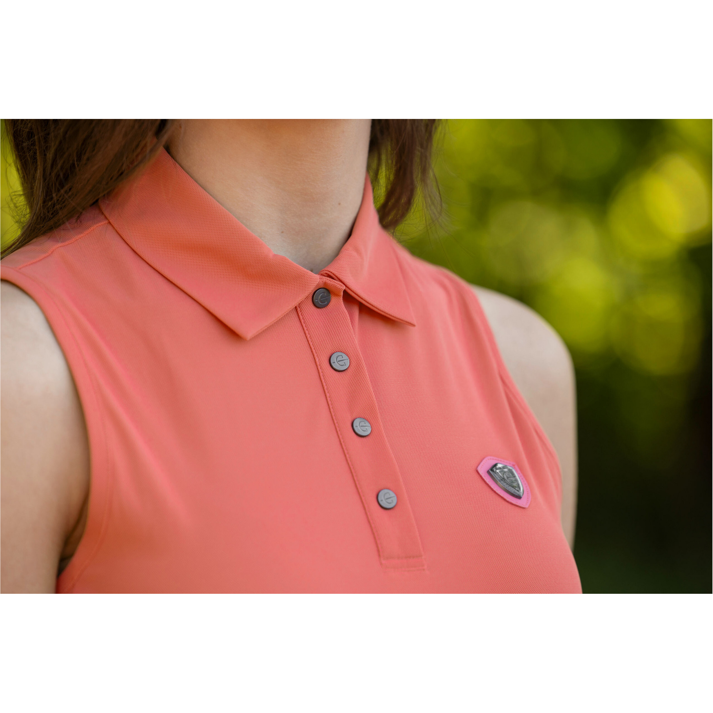 Damen Top F/S 2025 coral