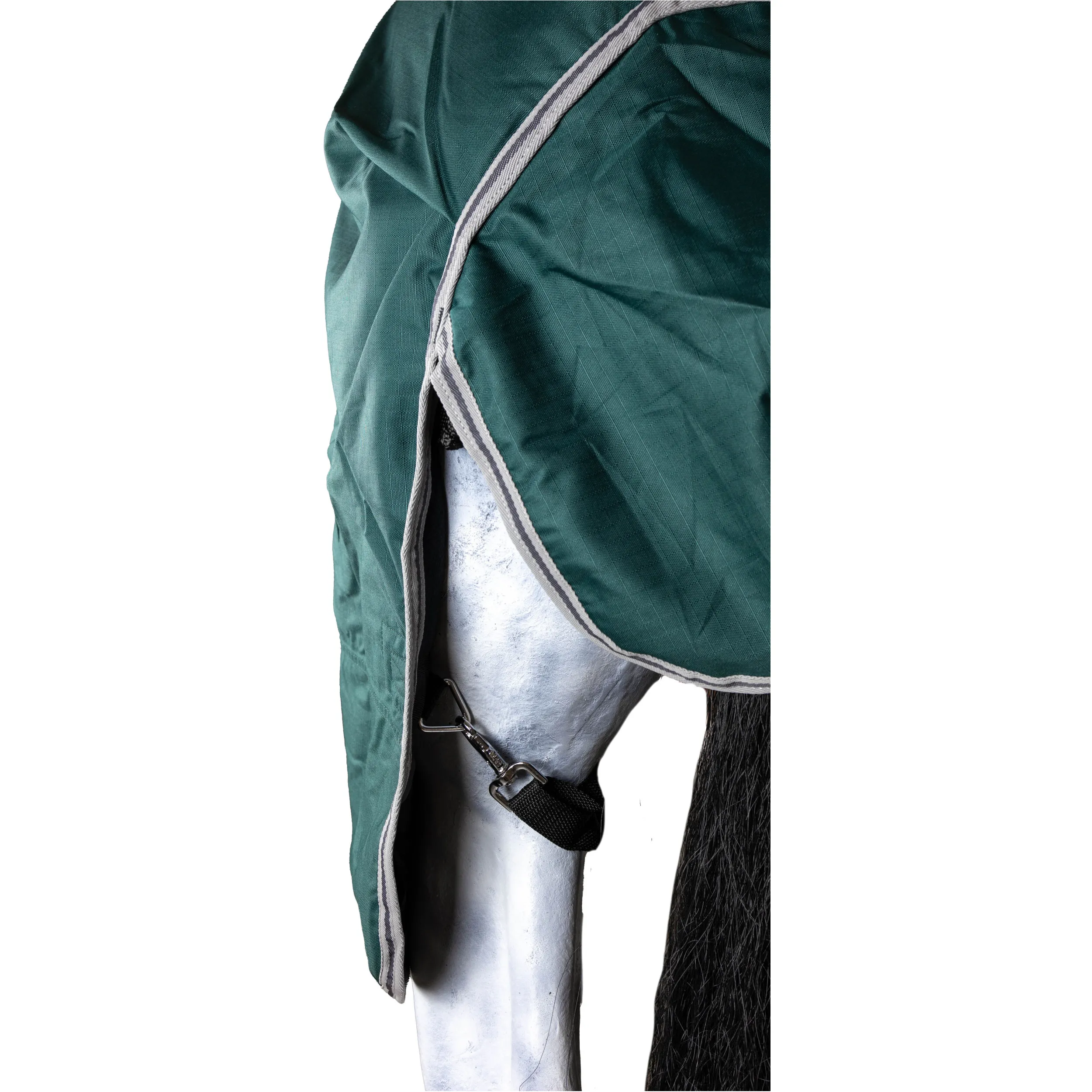 Winterdecke High Neck 100g Füllung 600D BASICLINE grün