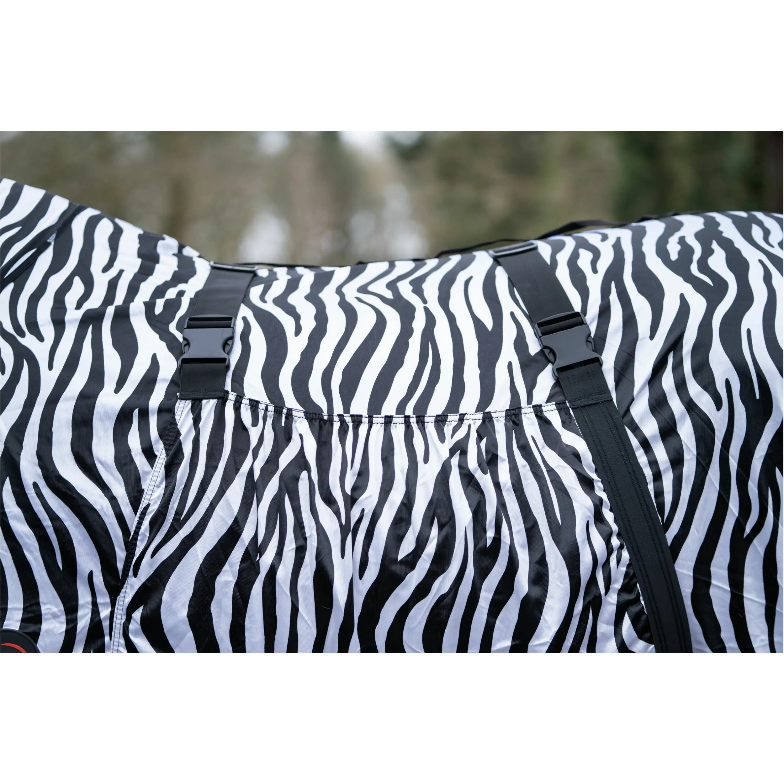 Ekzemerdecke ZEBRA weiß/schwarz