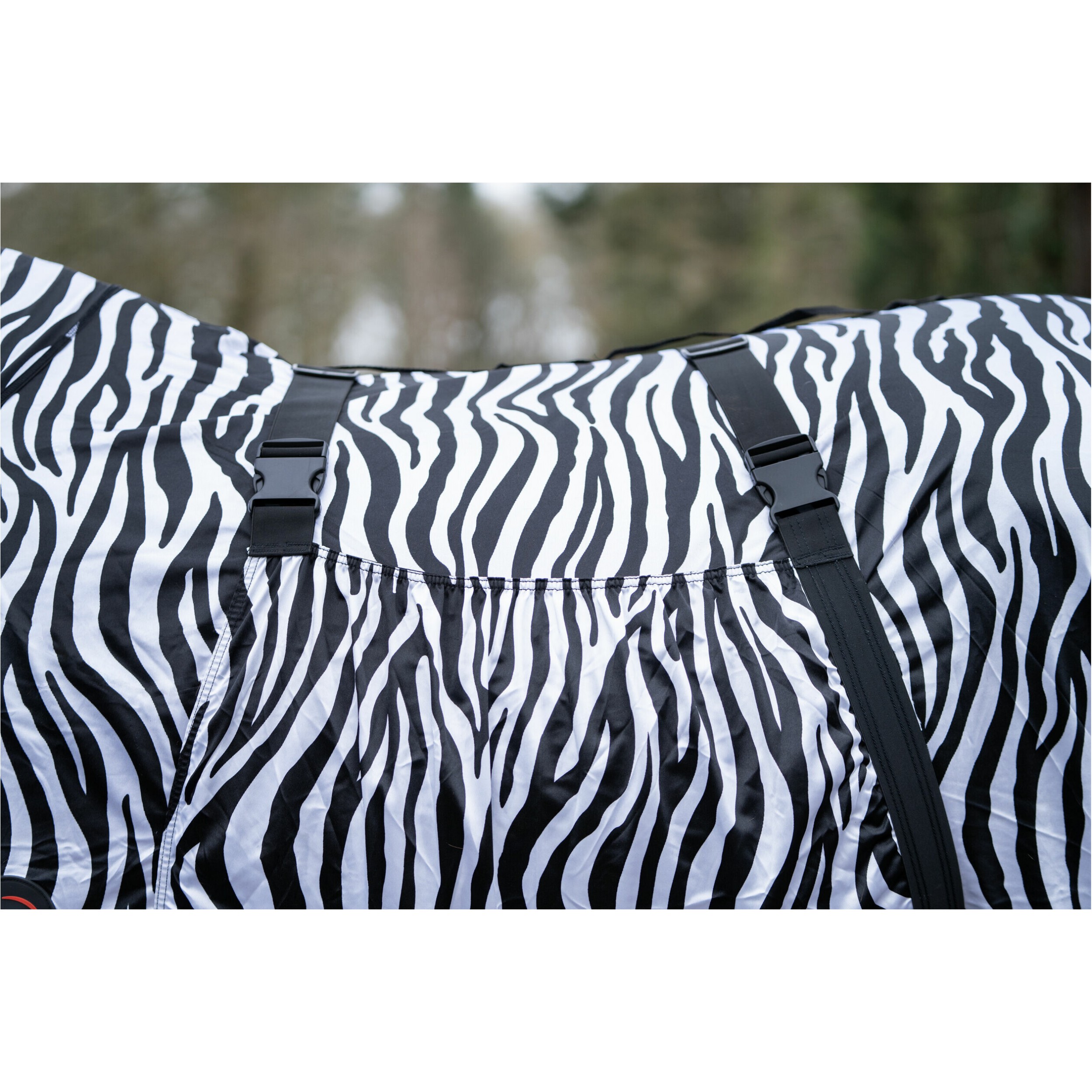 Ekzemerdecke ZEBRA weiß/schwarz