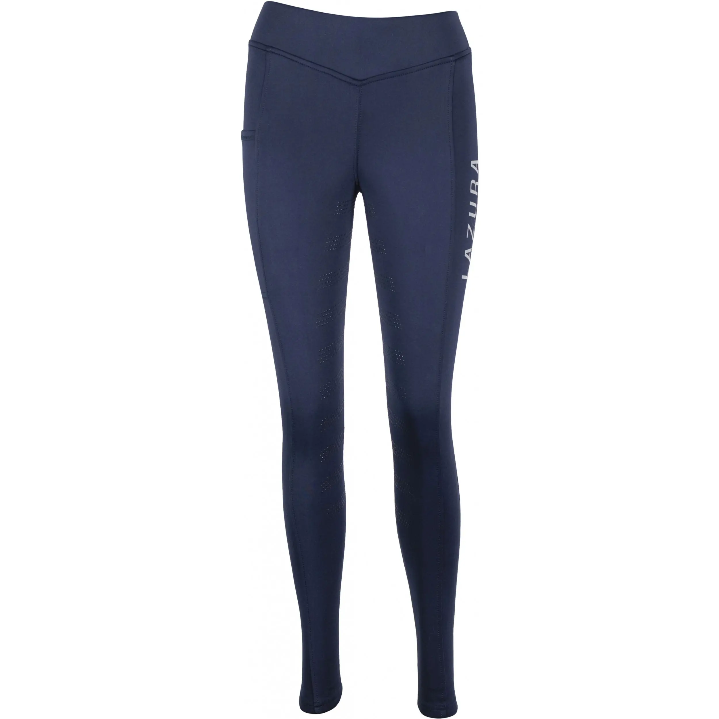 Damen Reitleggings Silikon Vollbesatz ARIELLA navy