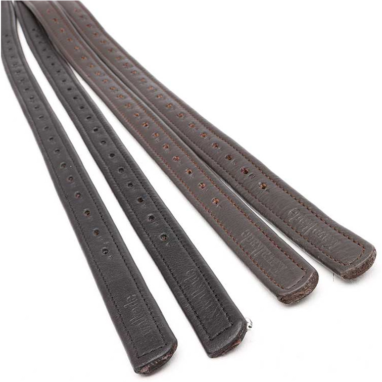 Steigbügelriemen STRONG Softleder schwarz